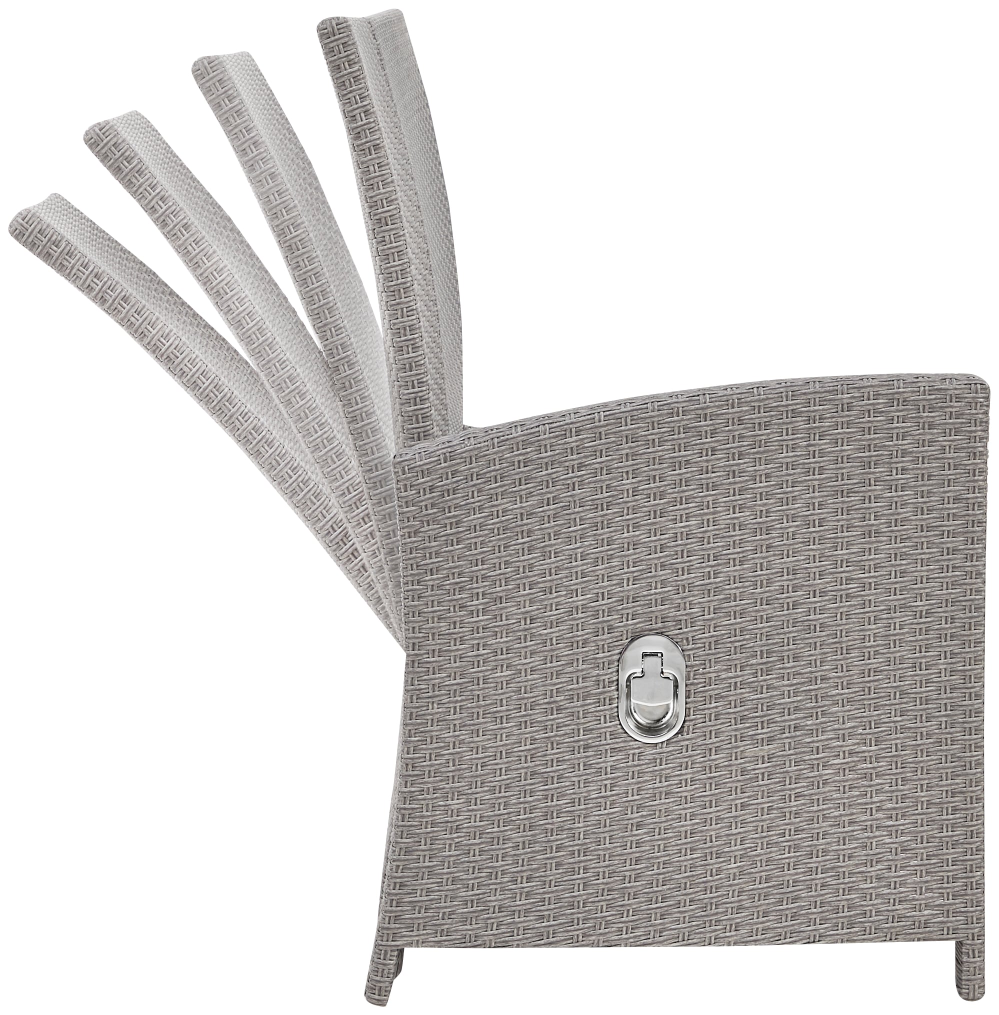 KONIFERA Gartenlounge-Set »Monaco«, (16 tlg.), mit Sitzbank, Hocker, Tisch 145x80 cm, inkl. Auflagen, Alu/Polyrattan