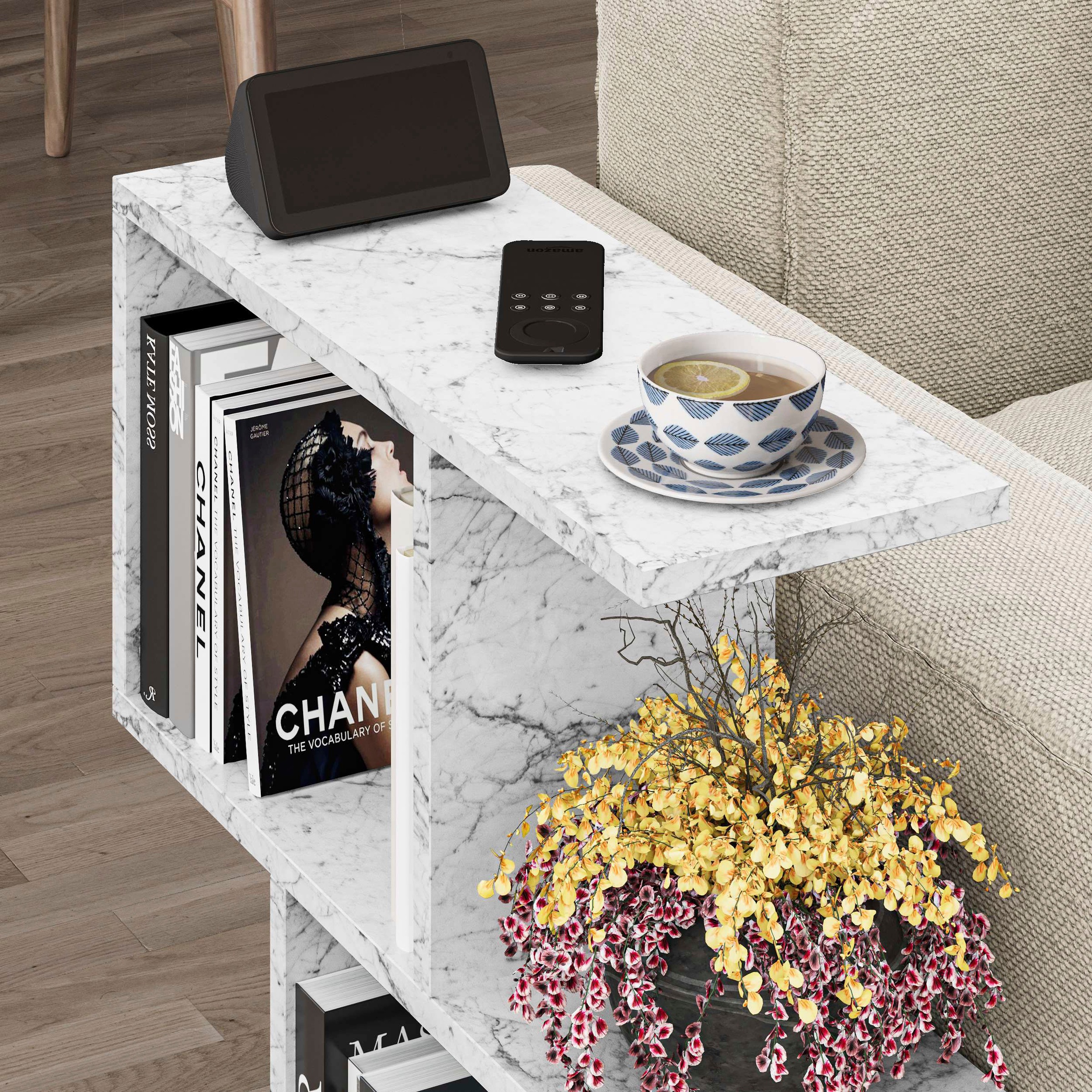 Decortie Beistelltisch »HOMEMANIA BEISTELLTISCH«, (Packung, 1 St.), Leichte Montage, Lagerung, Platzsparend