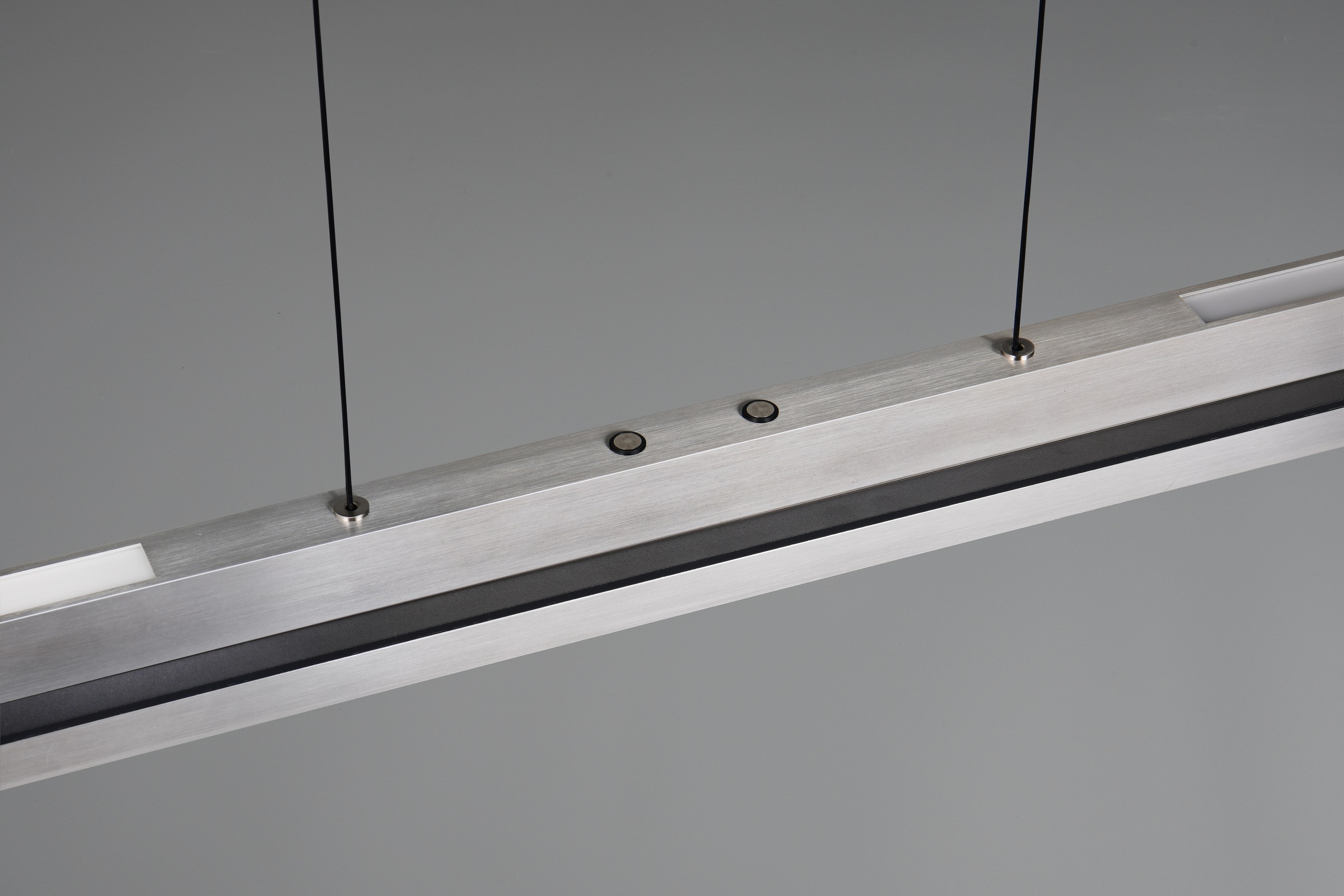 TRIO Leuchten LED Pendelleuchte »EMERSON, LED Hängeleuchte höhenverstellbar, 4-Stufen Touch Dimmer« LED-Board 1 Stk. Farbwechsler | warmweiß - kaltweiß Lichtfarbe einstellbar 2700-5000K warm- bis kaltweiß, Höhe max 150 cm