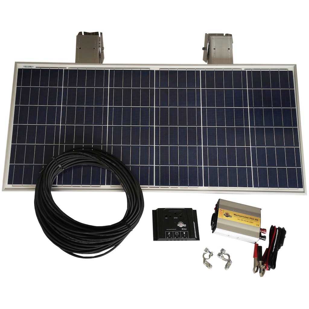 Sunset Solarmodul »Spar-Stromset 65 W, 230 V«, (Set)
