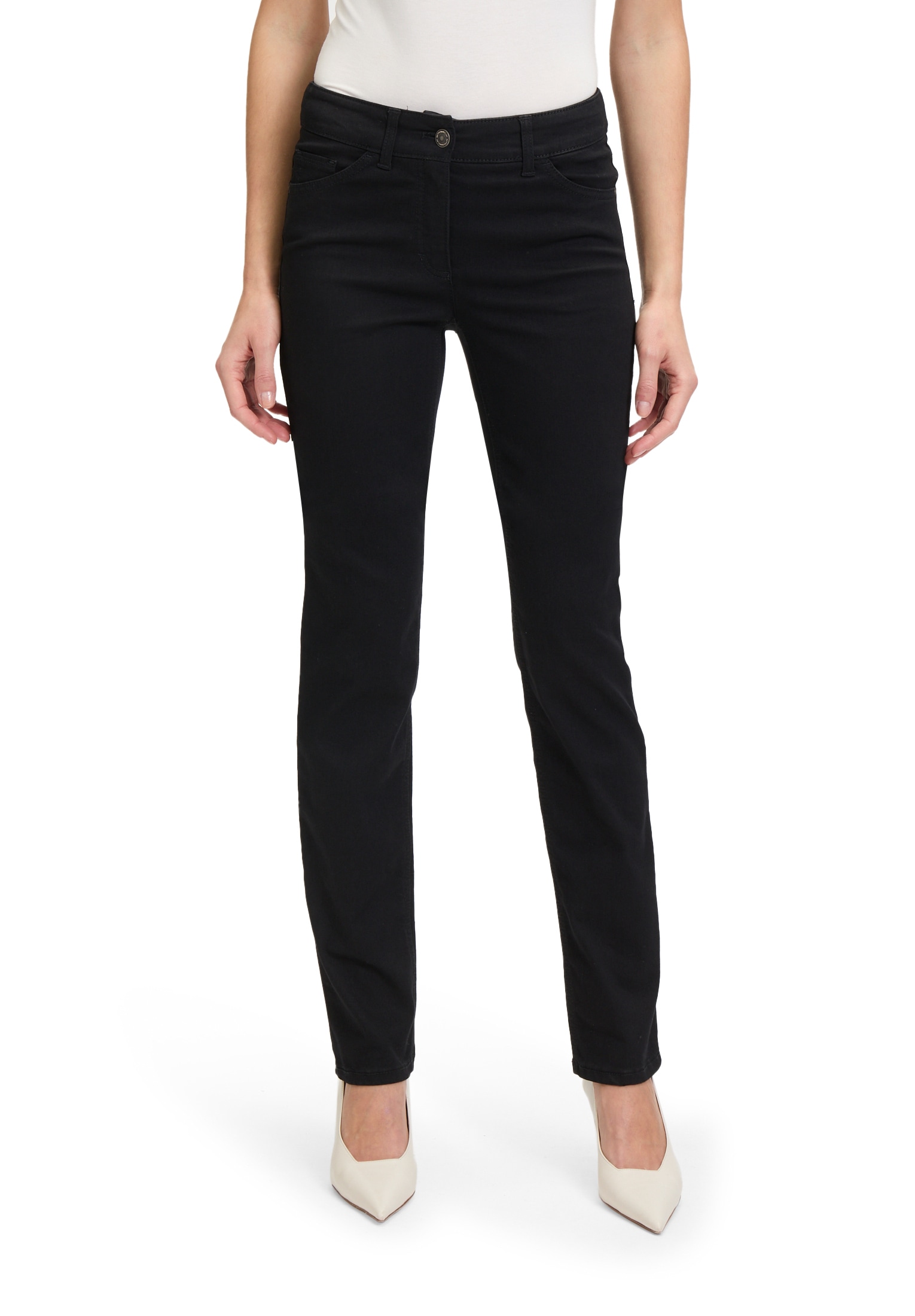 Betty Barclay Relaxhose »Basic-Jeans mit aufgesetzten Taschen«