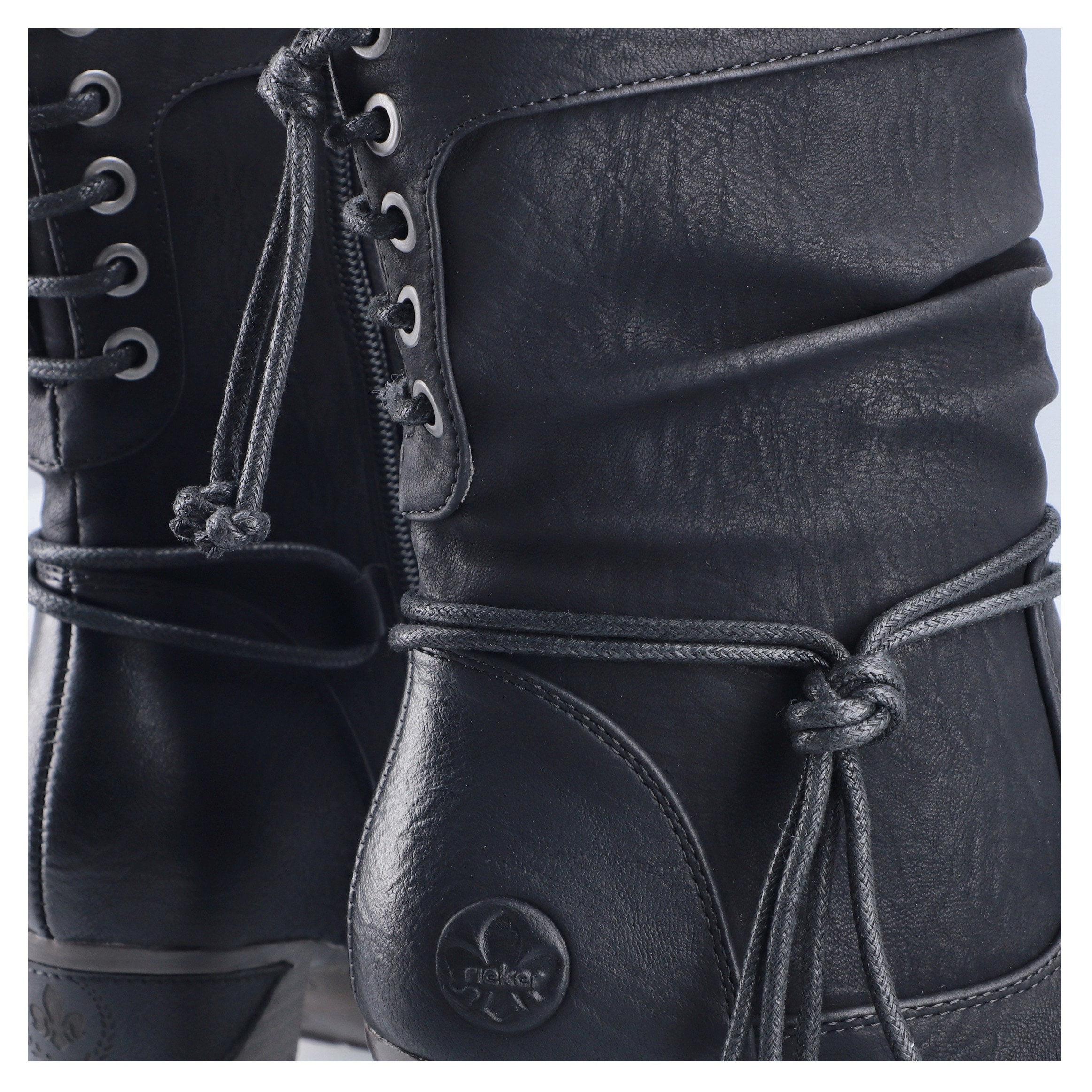 Rieker Cowboy Stiefelette, Westernstiefelette, Stiefelette mit Slouchy-Schaft