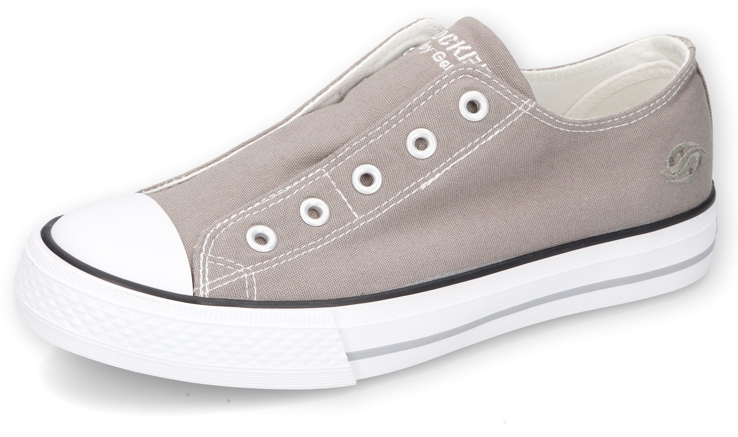 Slip-On Sneaker, Sneaker, Schlupfschuh, Freizeitschuh mit verdecktem Gummizug