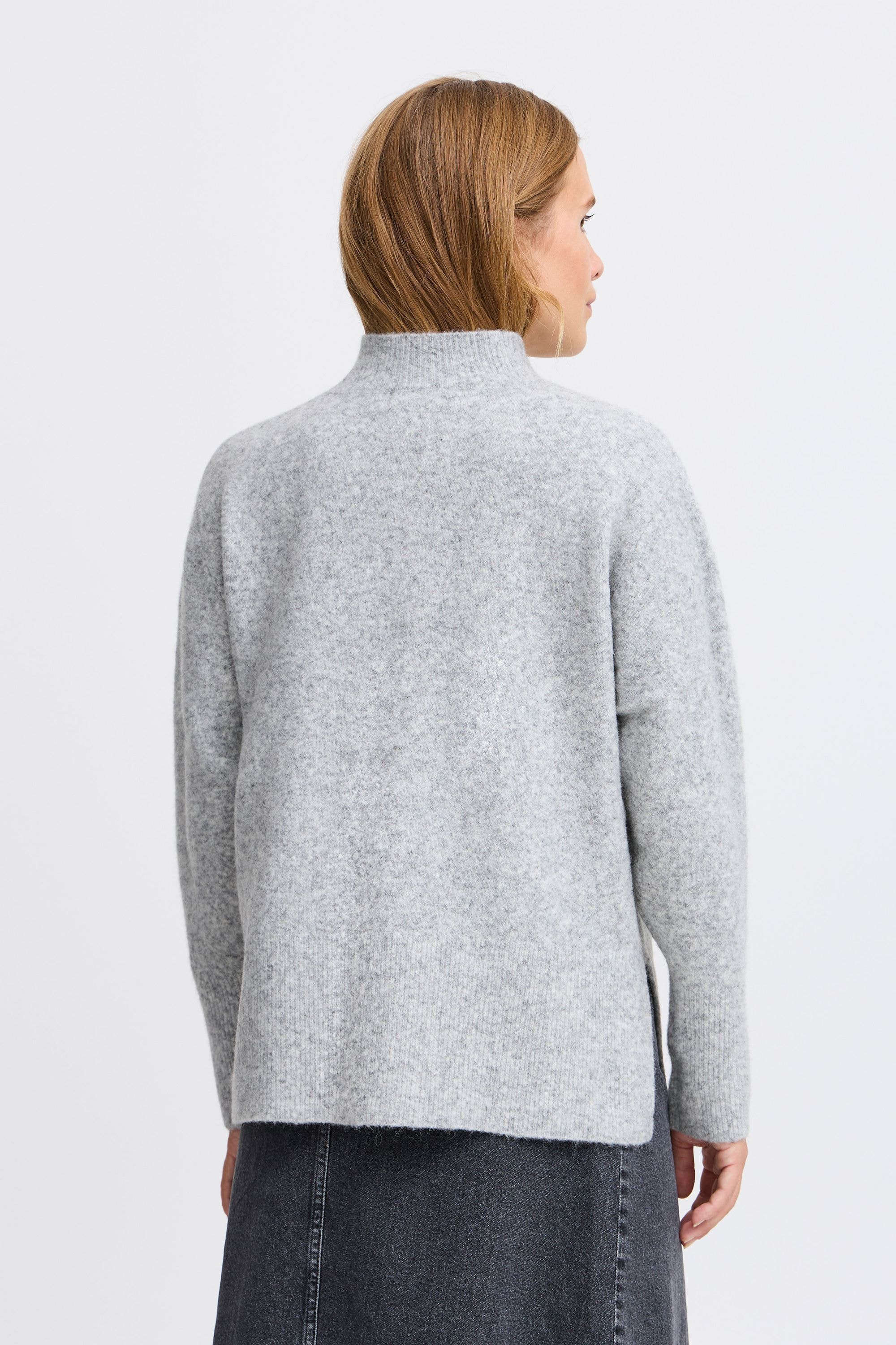 Pulz Jeans Strickfleece-Pullover »Strickpullover PZASTRA Turtleneck Pullover«