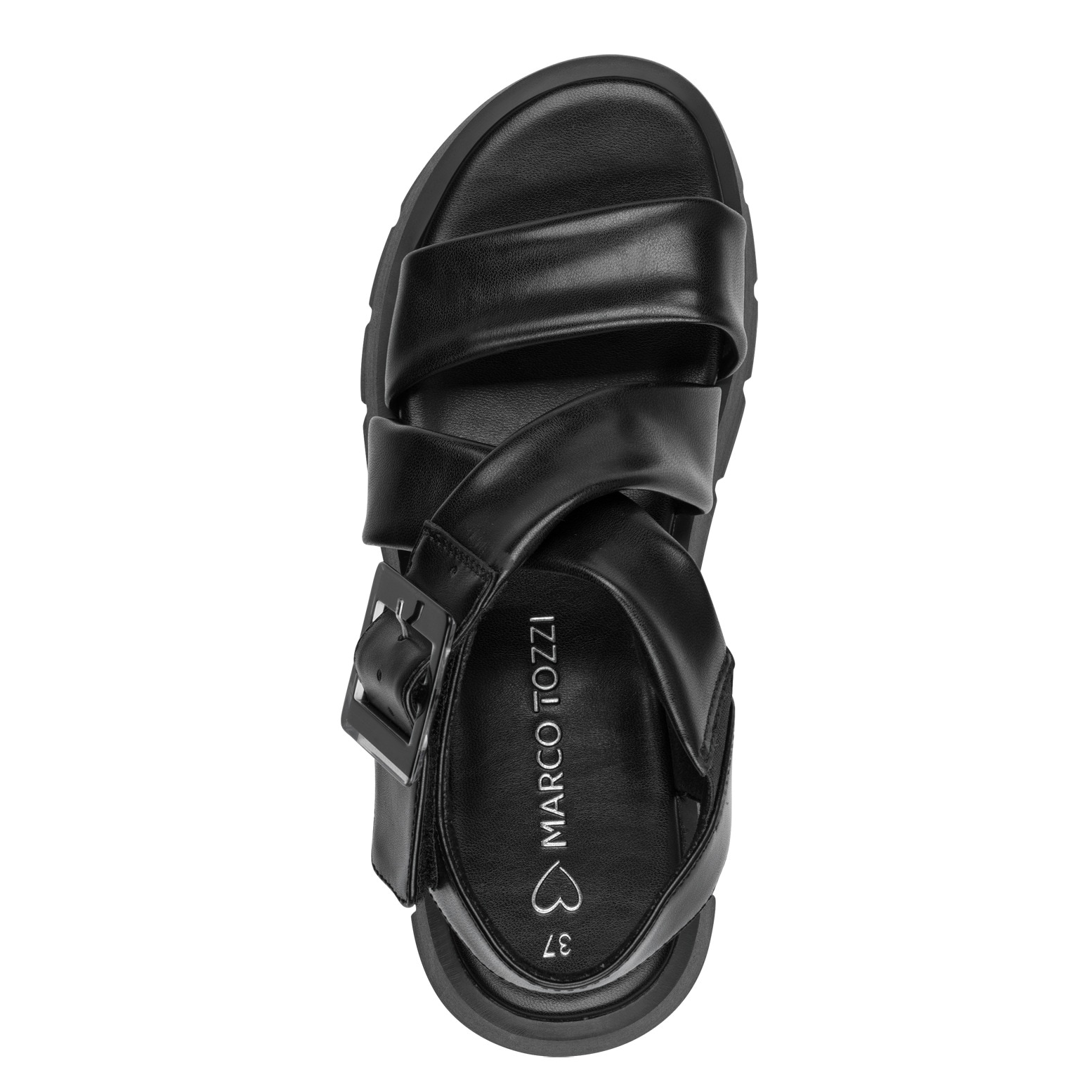 MARCO TOZZI Keilsandalette  , Plateau, Sommerschuh, Riemchensandale mit Feel Me-Ausstattung