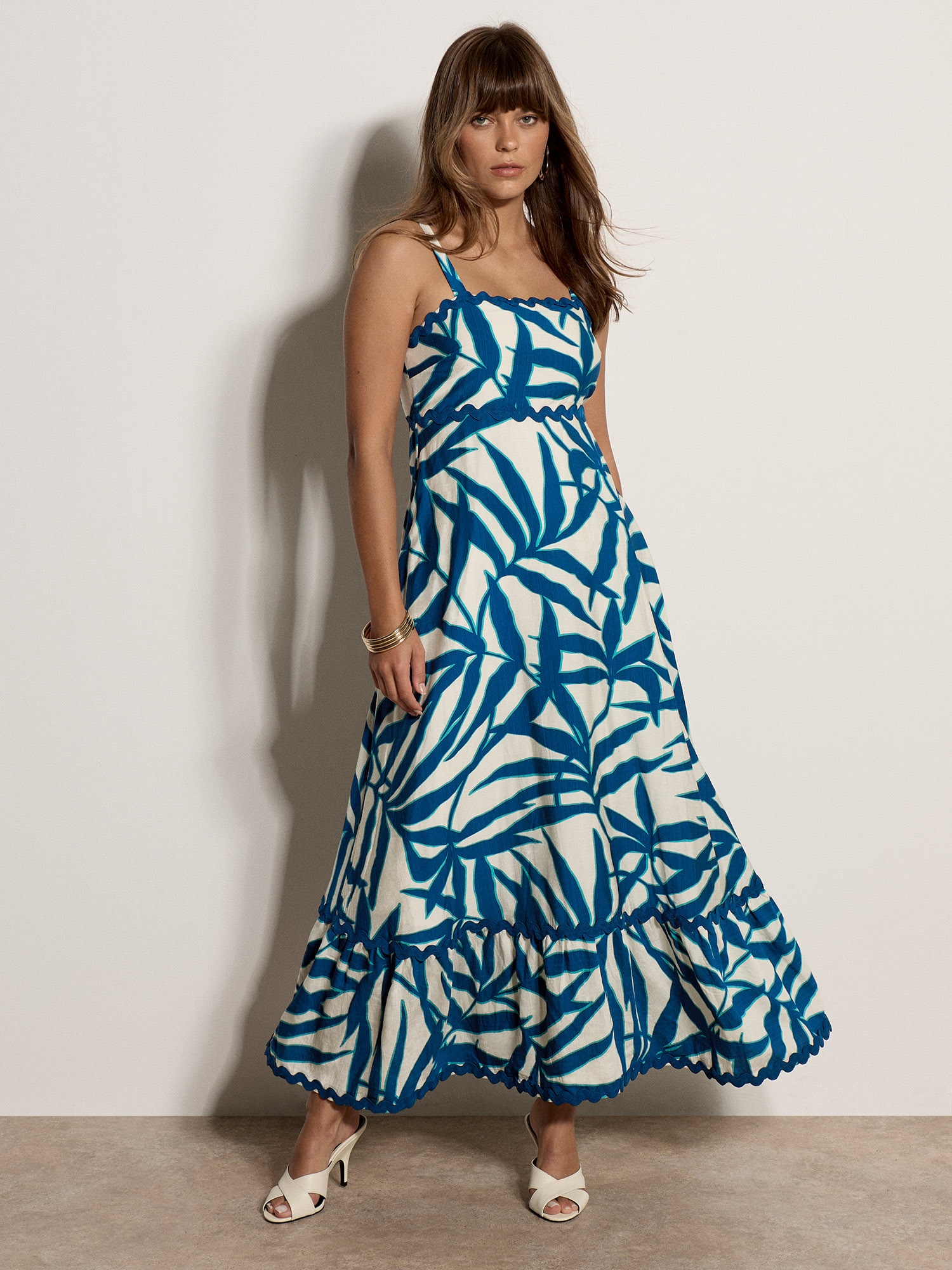 Apricot Maxikleid »Maxikleid« Gemustert