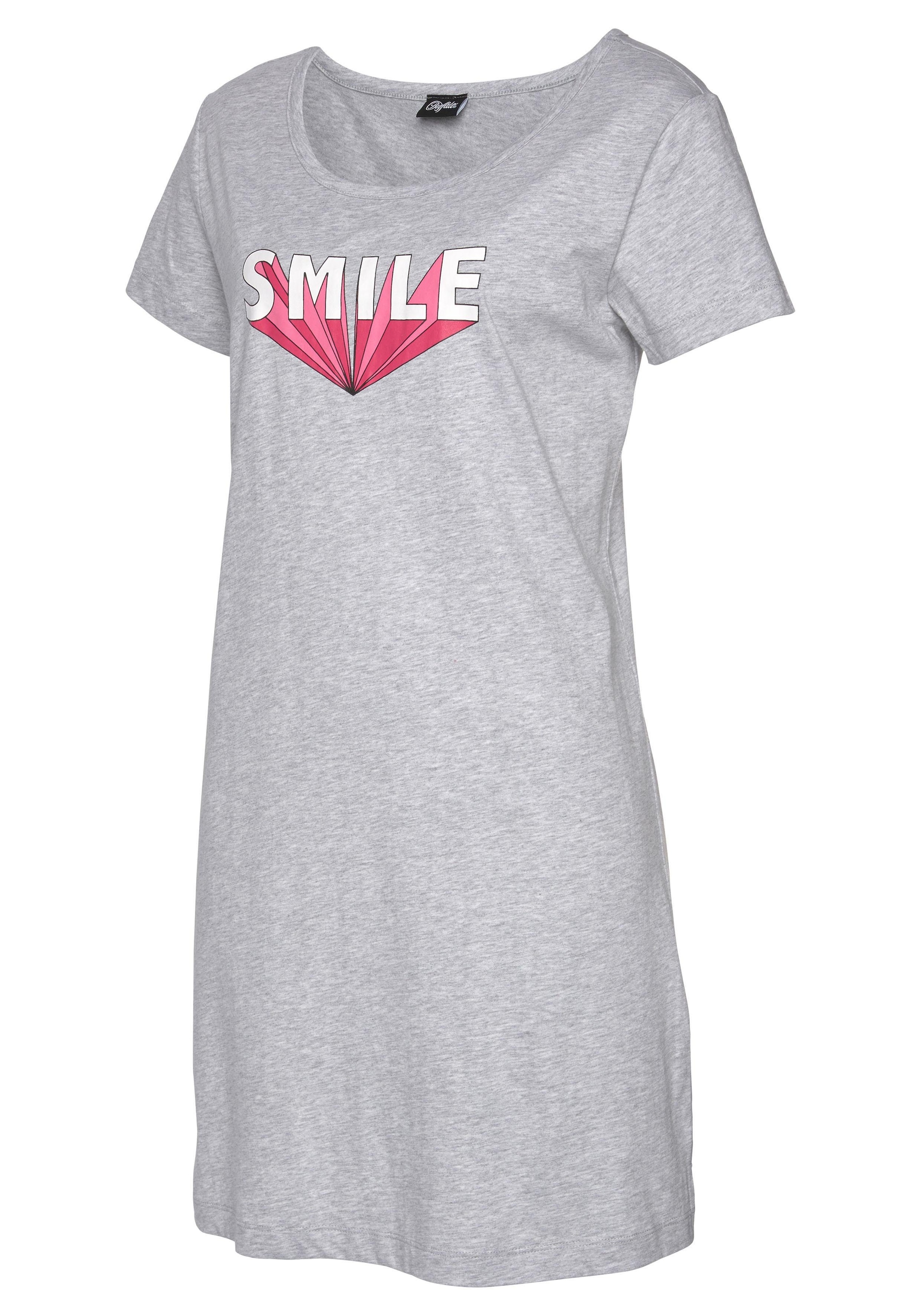 Buffalo Sleepshirt, mit Statement Print
