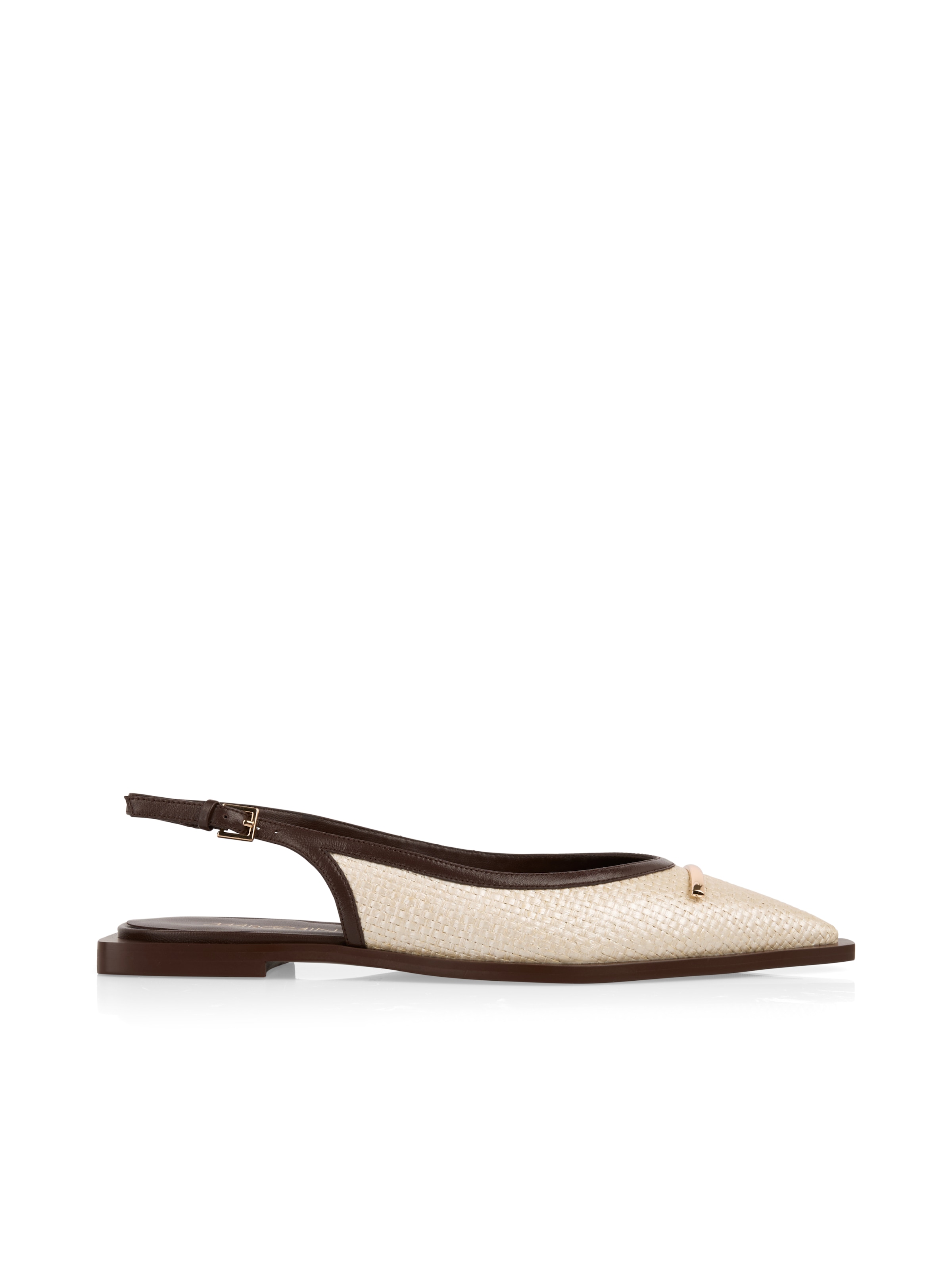 Marc Cain Slingpumps »Collections Leo' Oasis«  Flats, Slingback, Businessschuh in spitzer Form