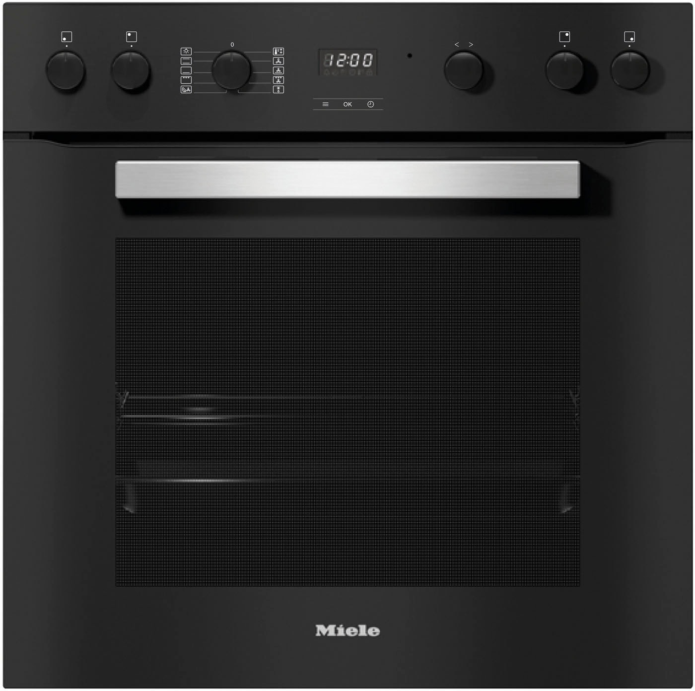Miele Elektro-Herd-Set »H2455E OBSW + KM 6003 LPT« Herd-Set - Kombination aus Herd und flexibel nutzbarem Kochfeld