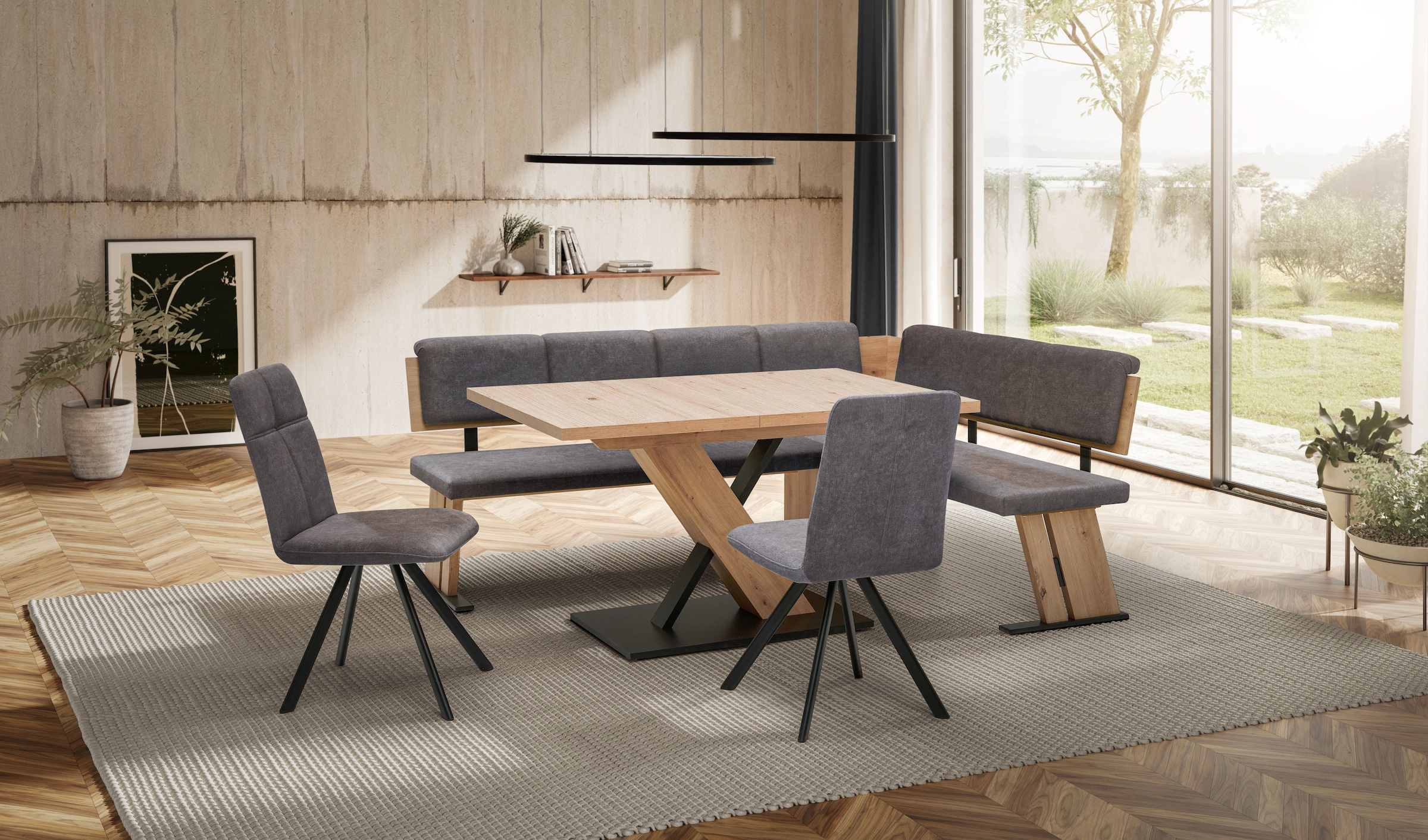 massivline&more Eckbankgruppe »SK Kota« 4 tlg.