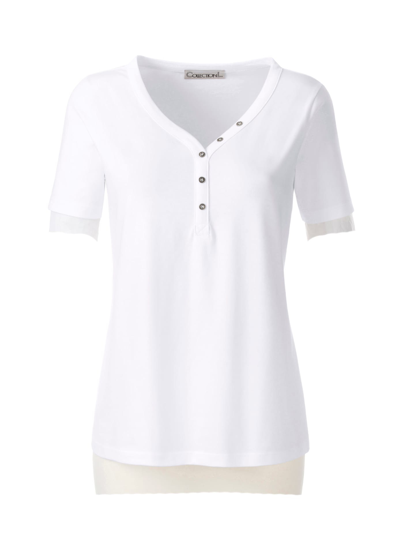 Casual Looks Kurzarmshirt »Shirt«, (1 tlg.)