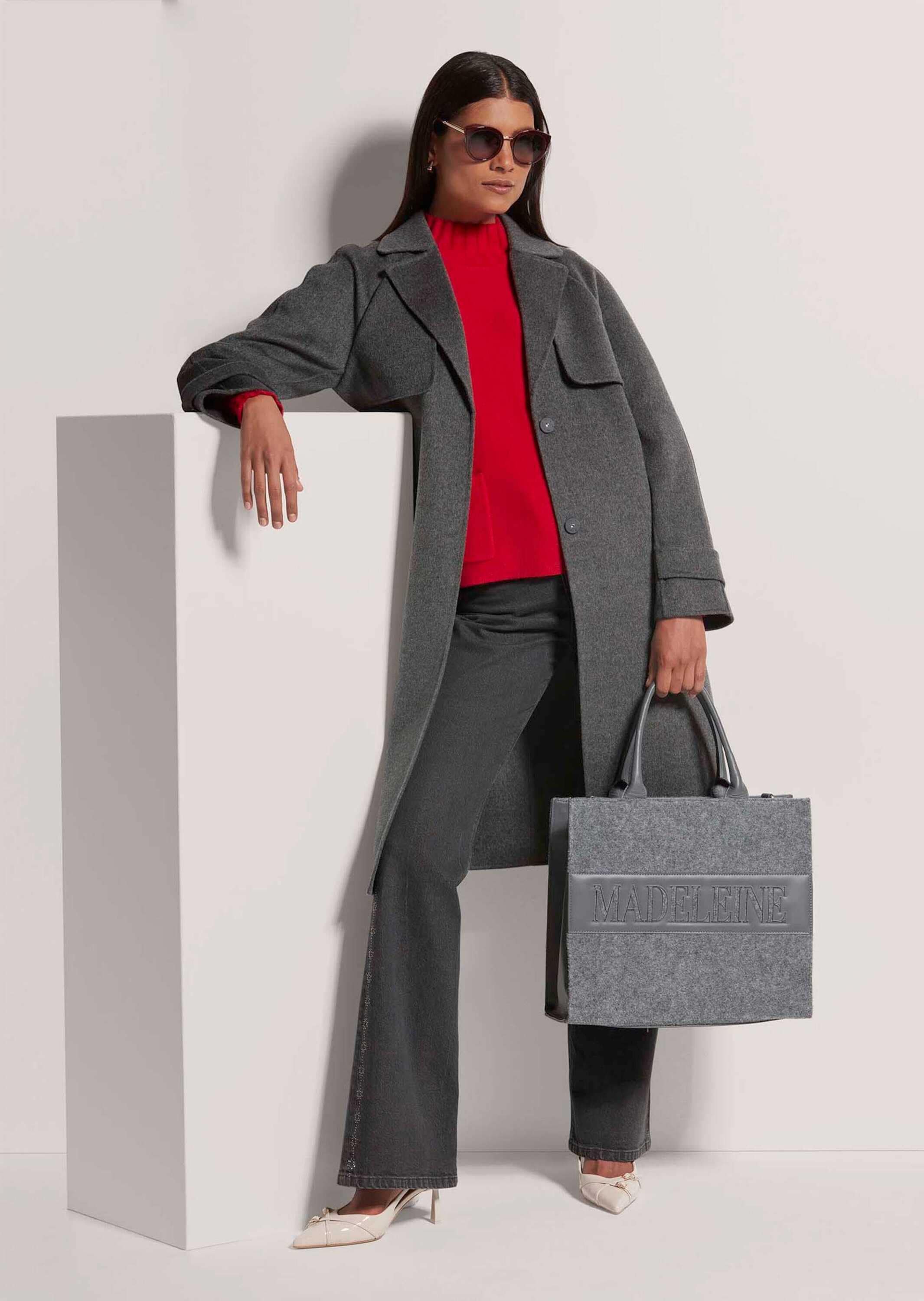 MADELEINE Langmantel »Mantel Doubleface-Mantel«