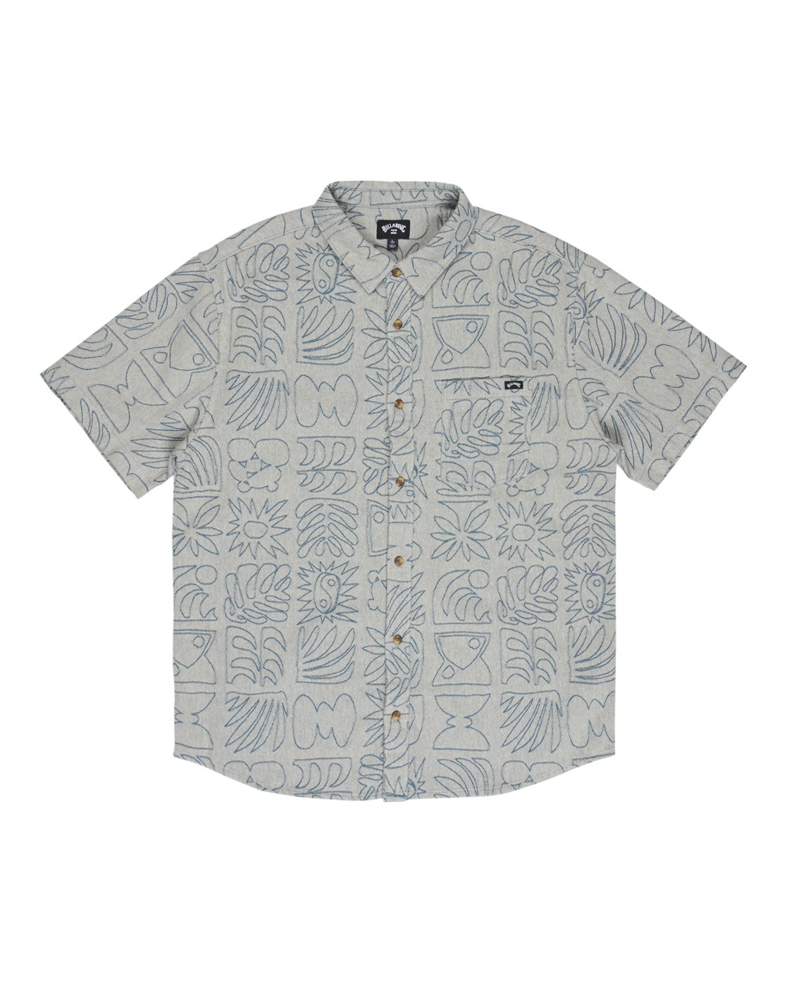Billabong Kurzarmhemd »Sundays Jacquard«