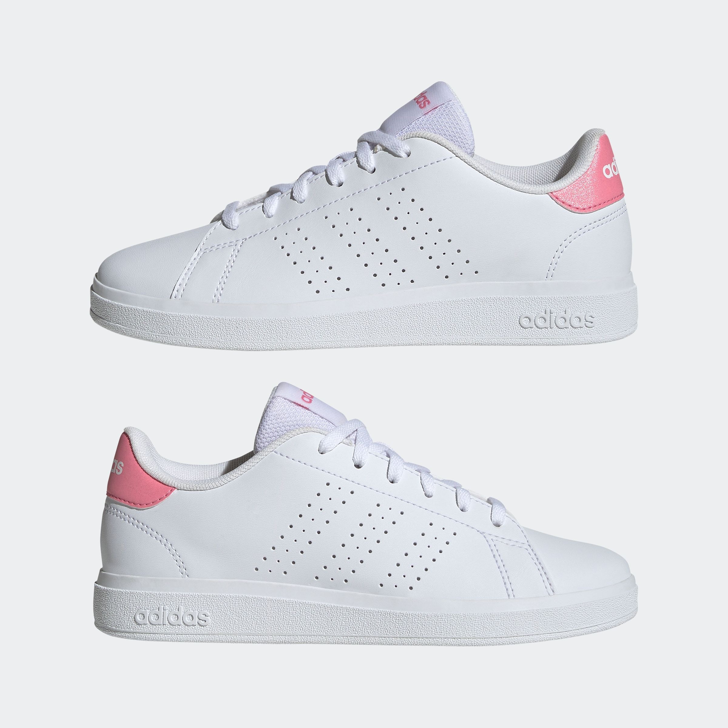 adidas Sportswear Sneaker »ADVANTAGE BASE 2.0 KIDS«, Design auf den Spuren des adidas Stan Smith
