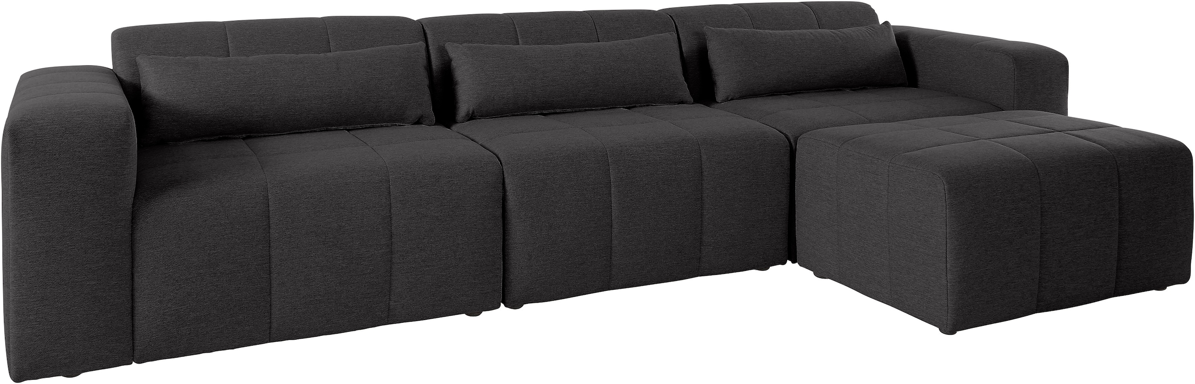 LeGer Home by Lena Gercke Ecksofa »Maileen L-Form«, Modulsofa, bestehend aus 4 Modulen, Farben mixbar