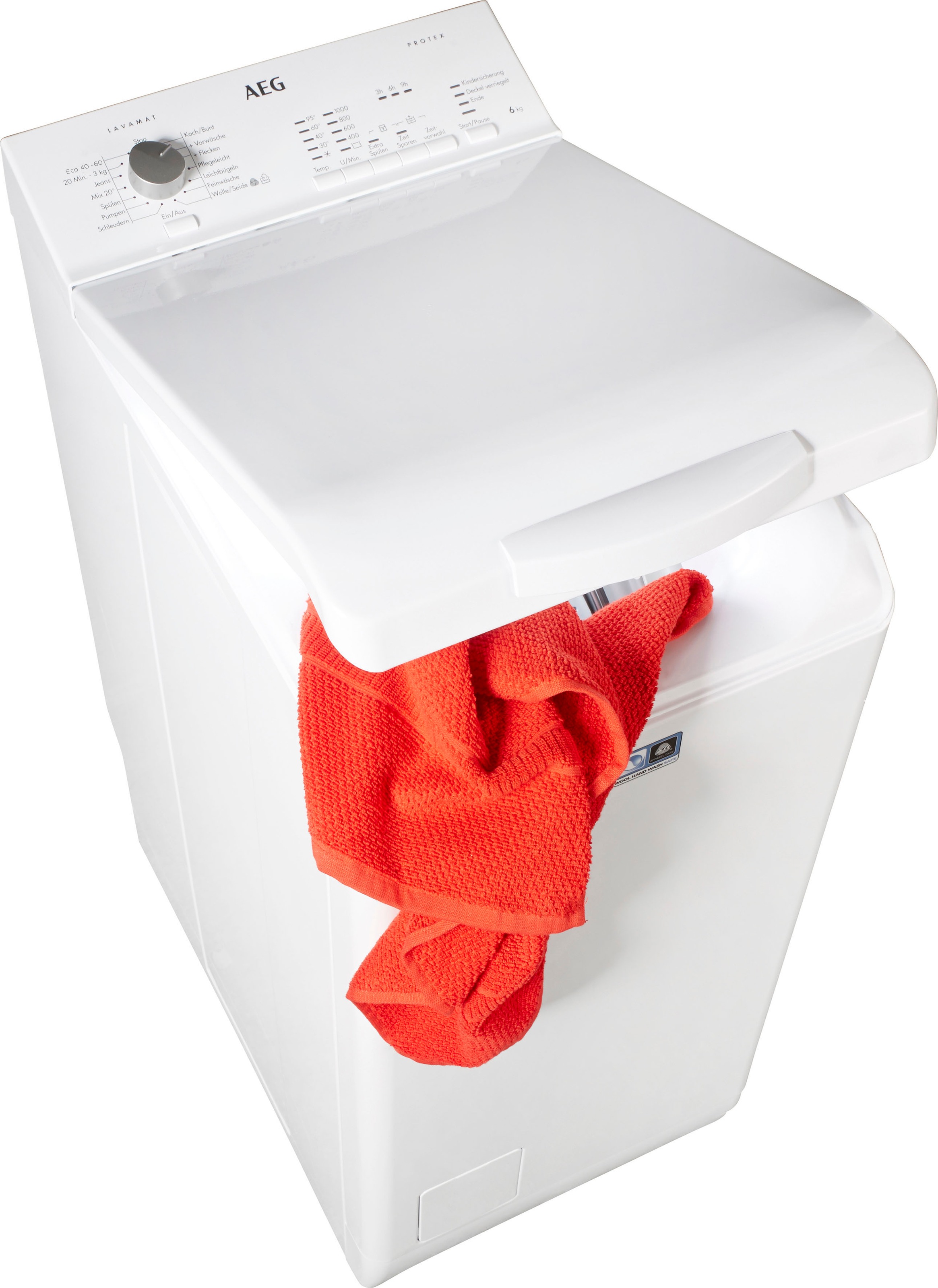 AEG Waschmaschine Toplader »L51060TL«, L51060TL 913 103 501, Nachlegefunktion