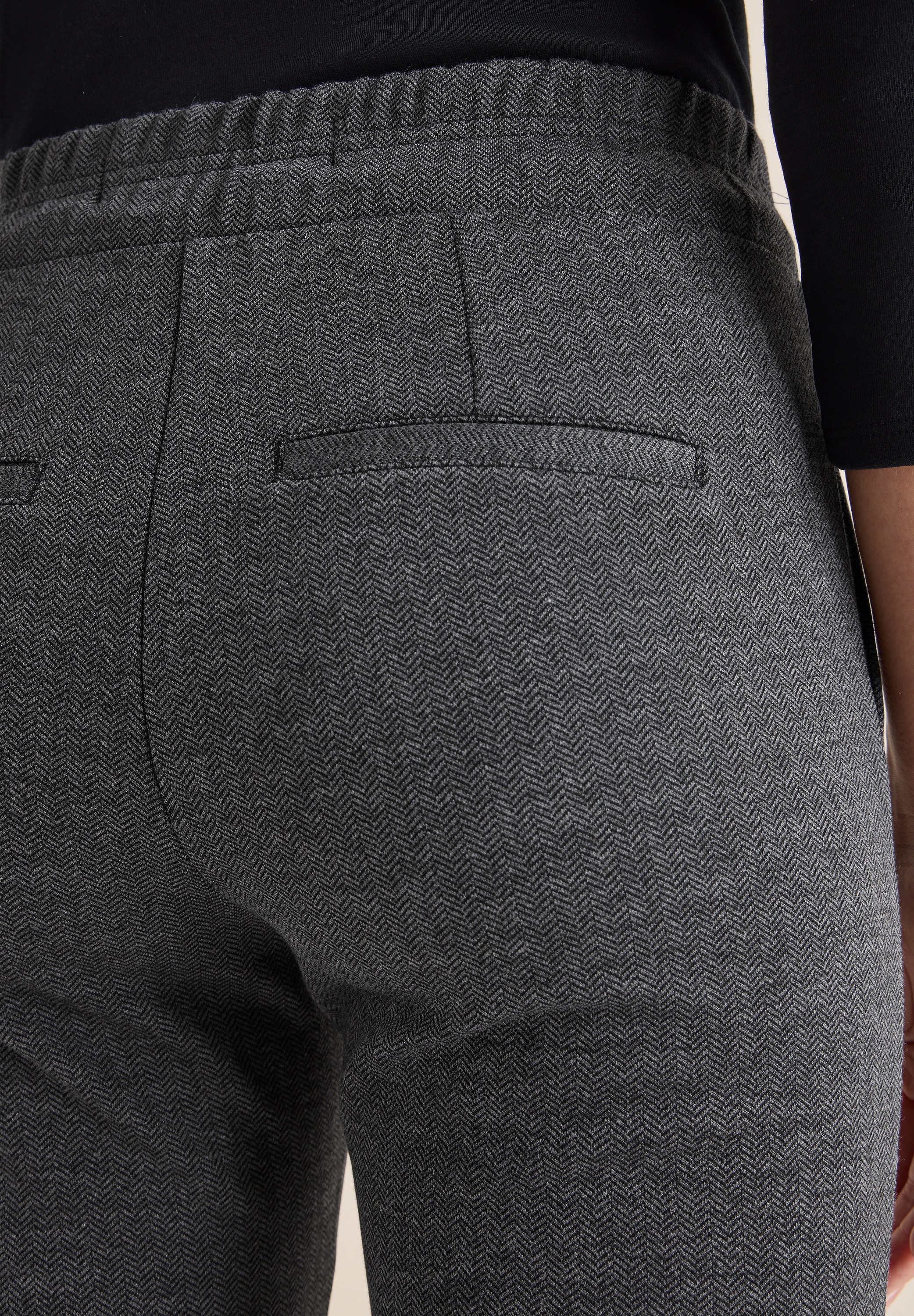 Cecil Stoffhose »Style Tracey«  mit Gummibund und Kordelzug