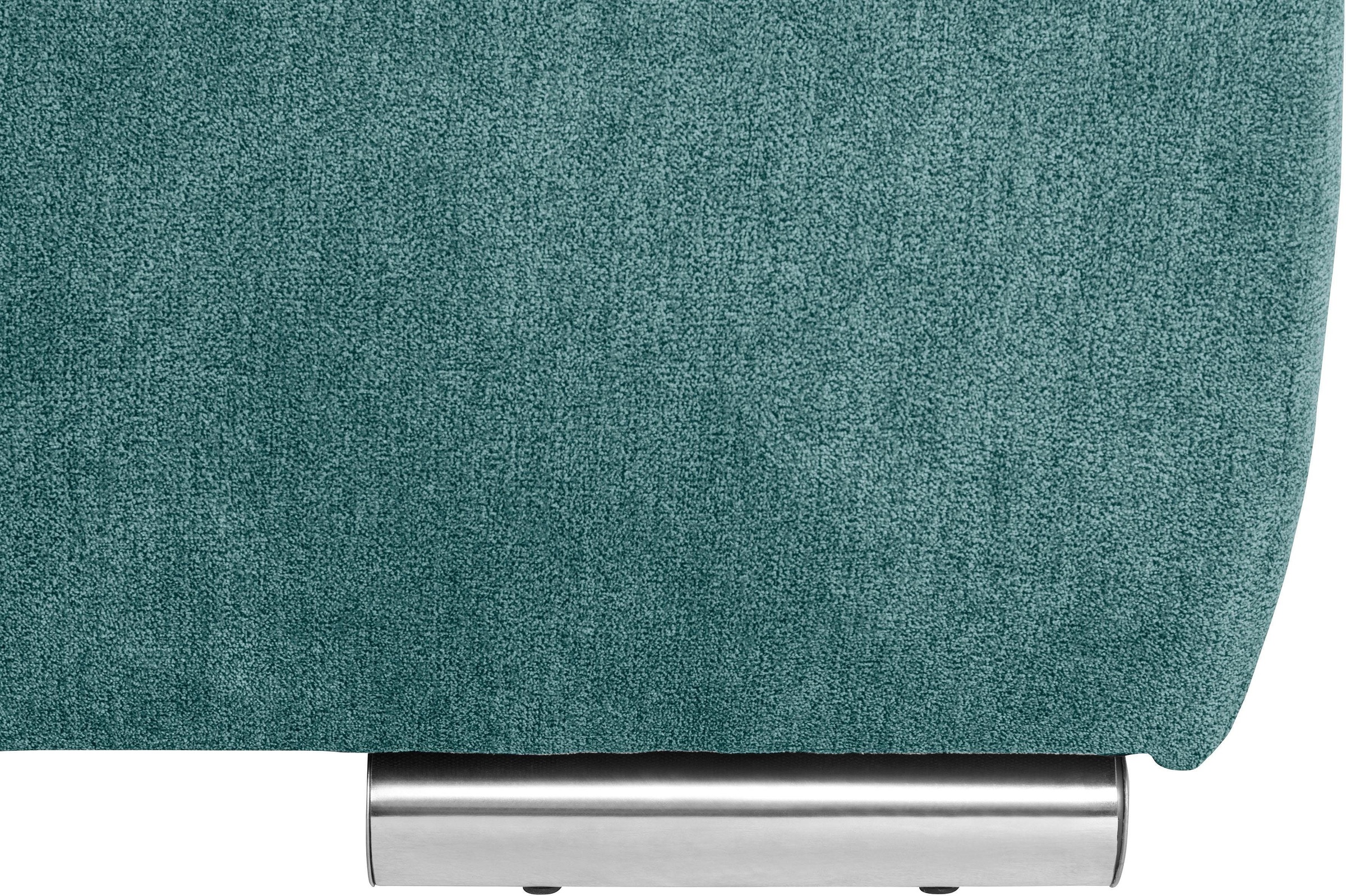 DOMO collection Ecksofa »Mona L-Form«, wahlweise mit Bett- und Armlehnfunktion