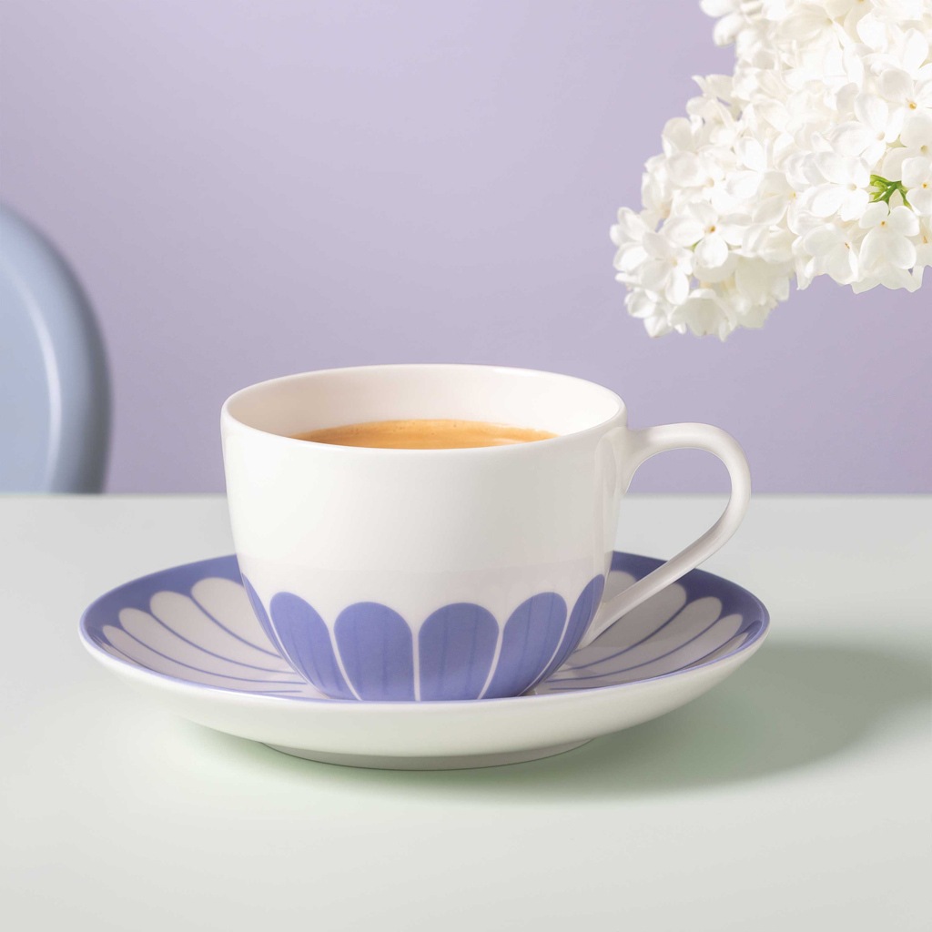 Villeroy & Boch Tasse »Kaffeetasse mit Untertasse Fleur Couleur 160 ml«