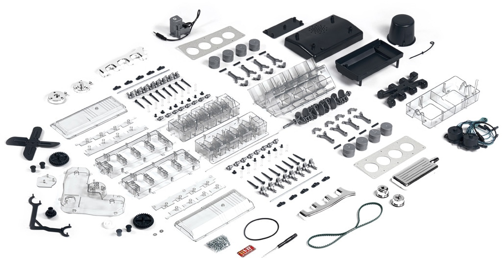 Franzis Experimentierkasten »Bausatz V8-Motor«