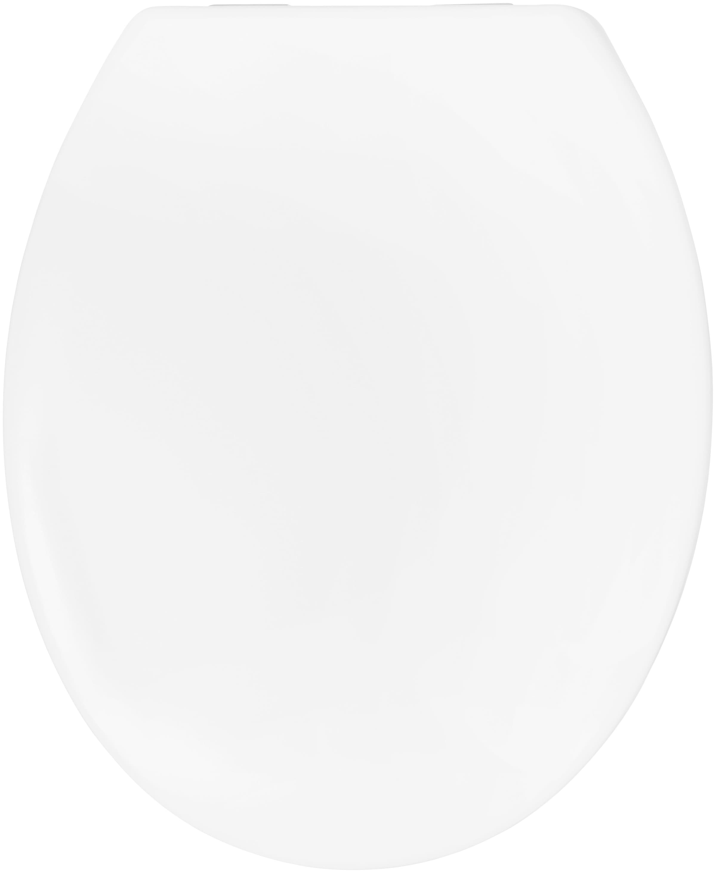 CORNAT WC-Sitz »Klassisch weißer Look - Pflegeleichter Duroplast - Absenkautomatik«