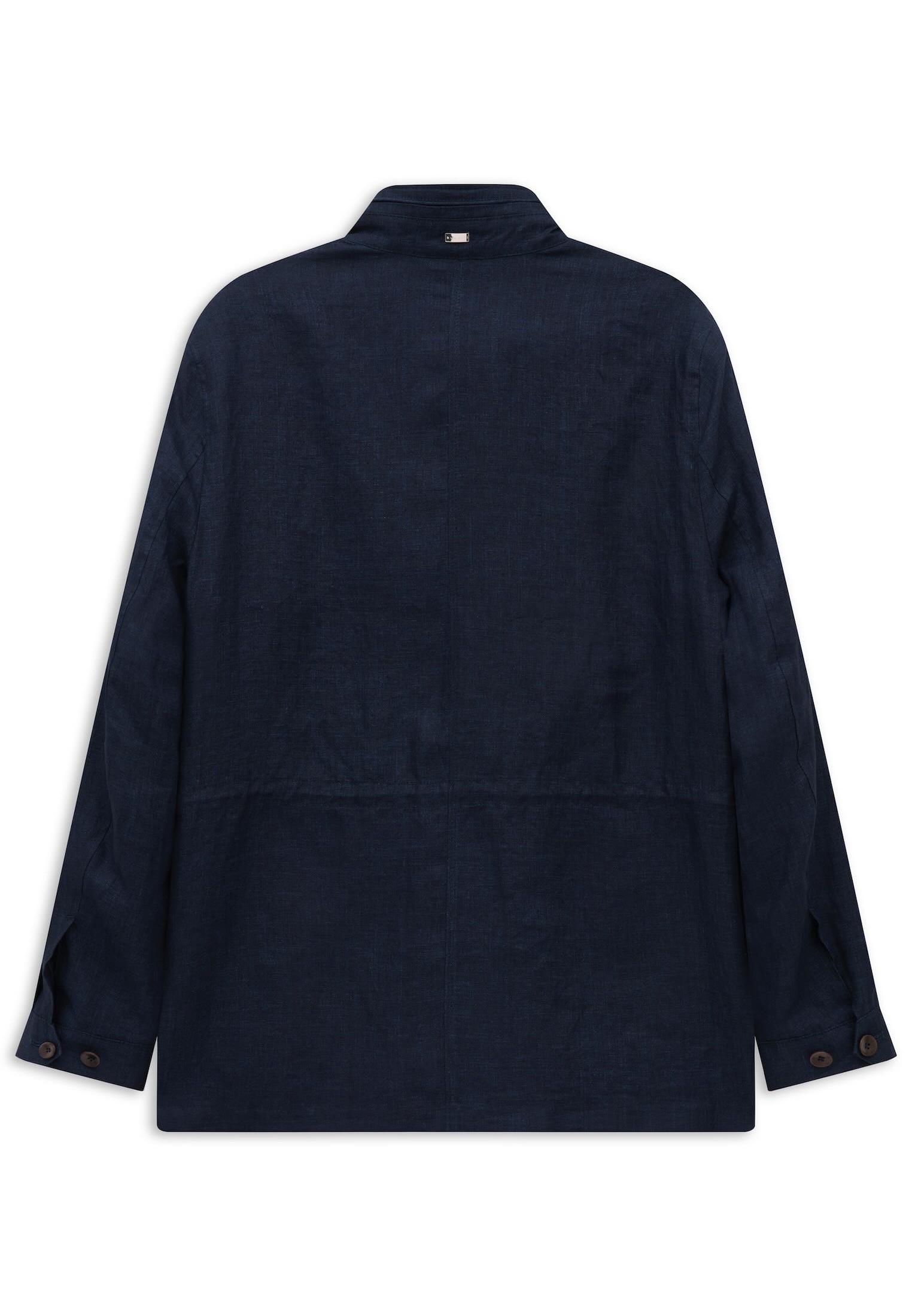 bugatti Kurzjacke »Regular Fit« Pure linen mit Stehkragen