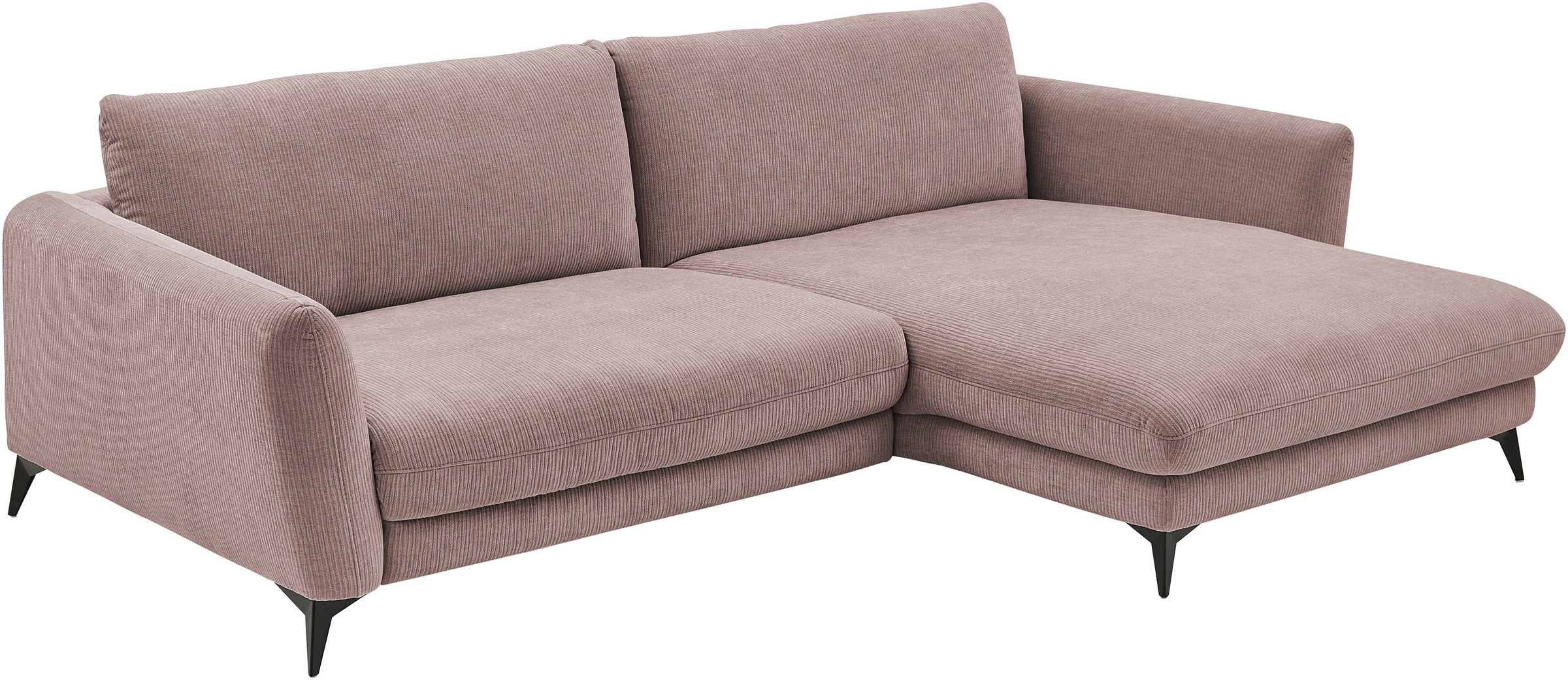 Die PlanBar Ecksofa »MP-IN23149 L-Form«, Kaltschaumpolsterung mit SoftSitz, Lose Rückenkissen