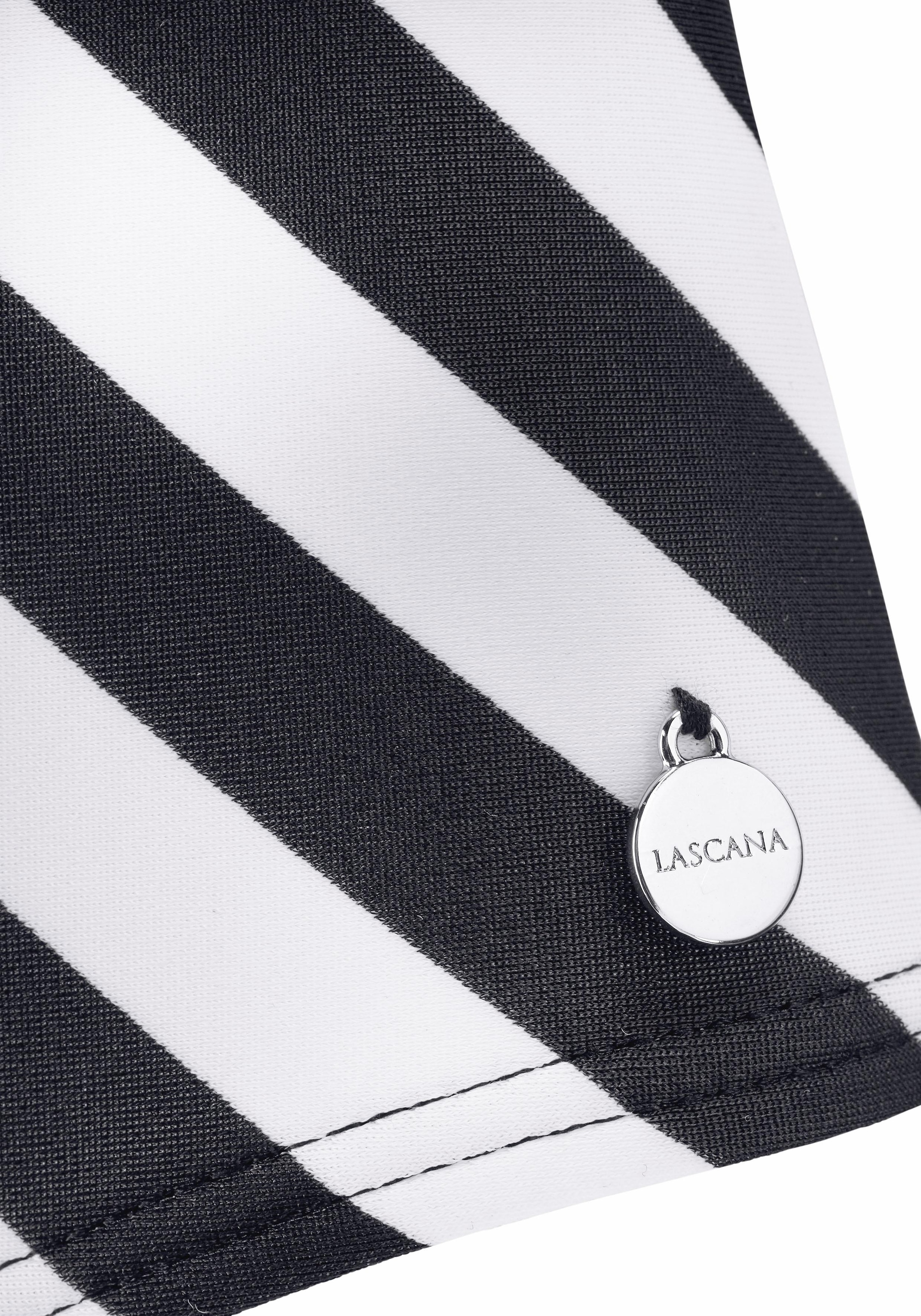LASCANA Badeanzug »Scandal«, im Streifen-Design
