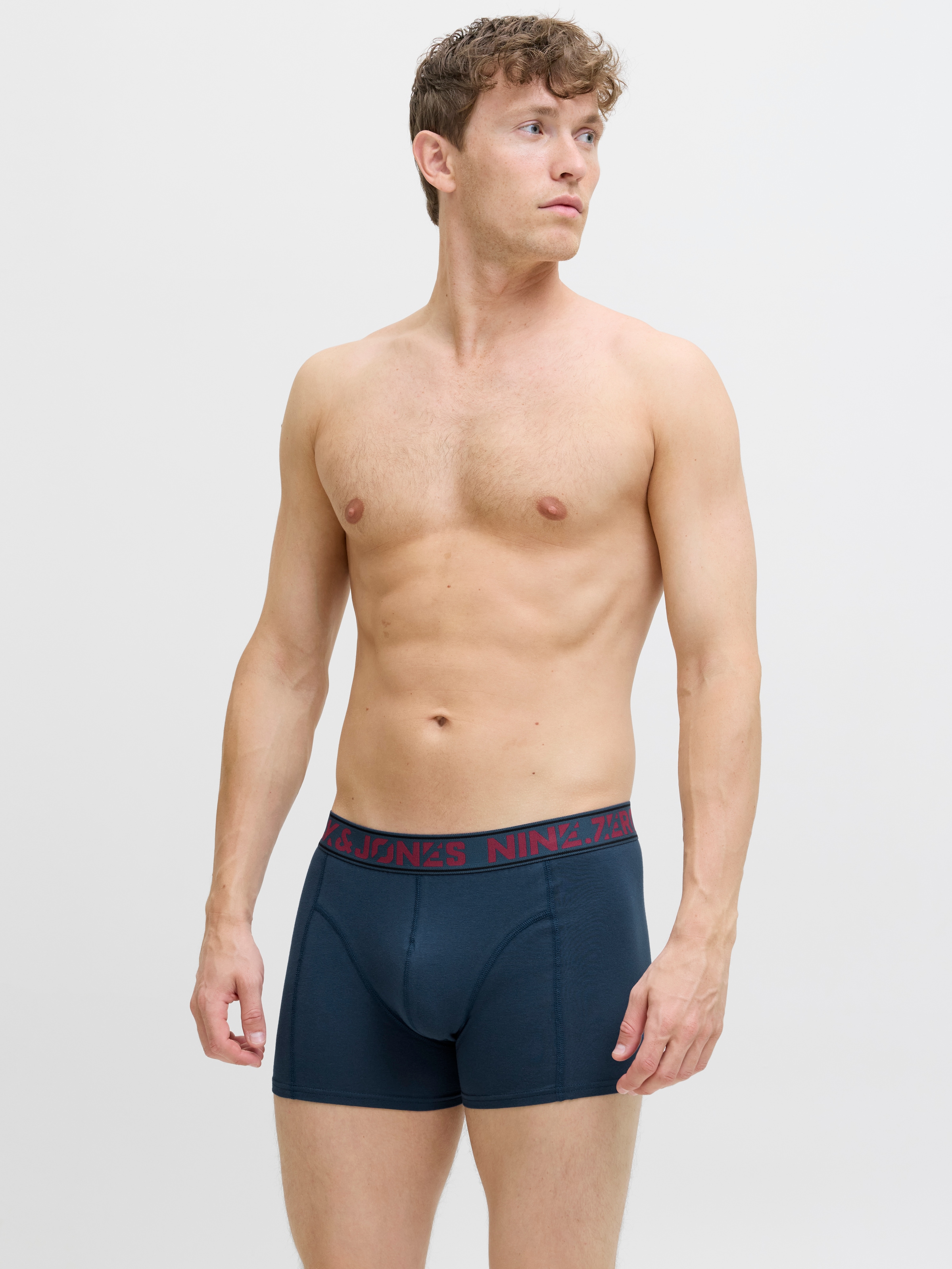 Jack & Jones Trunk »JACCOLTON SOLID TRUNKS 3 PACK SN«, (Packung, 3 St.)