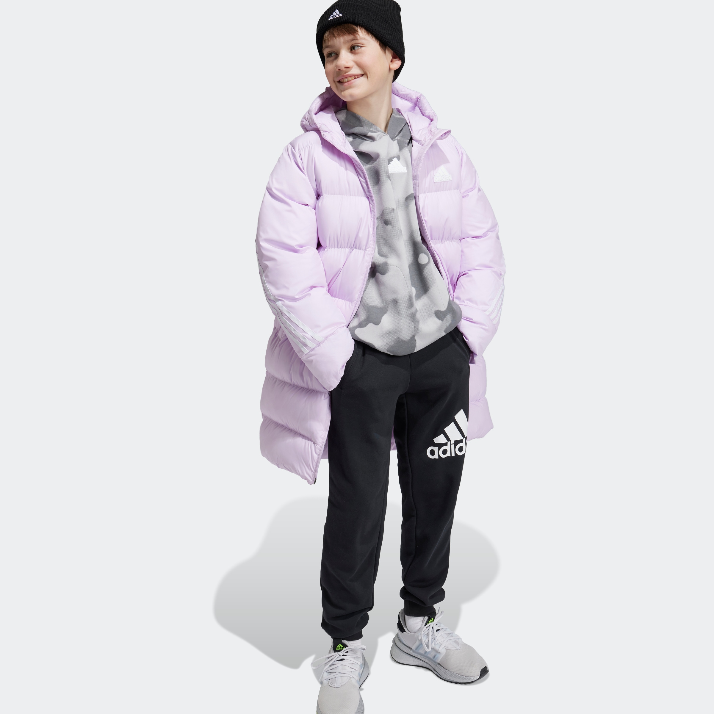 adidas Sportswear Steppmantel »J FI 3S PARKA«, (1 tlg.)