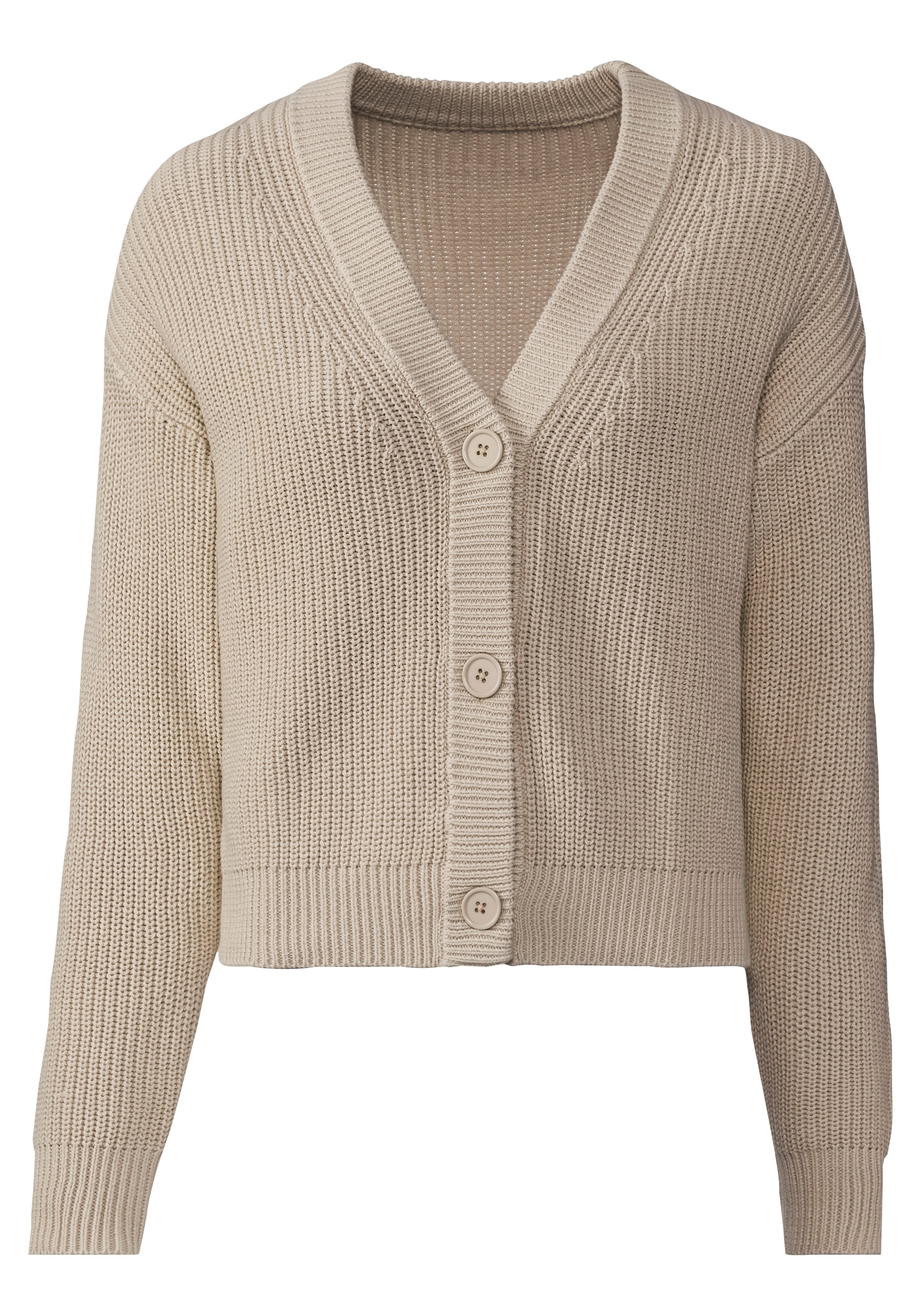 LASCANA Strickjacke mit V-Neck