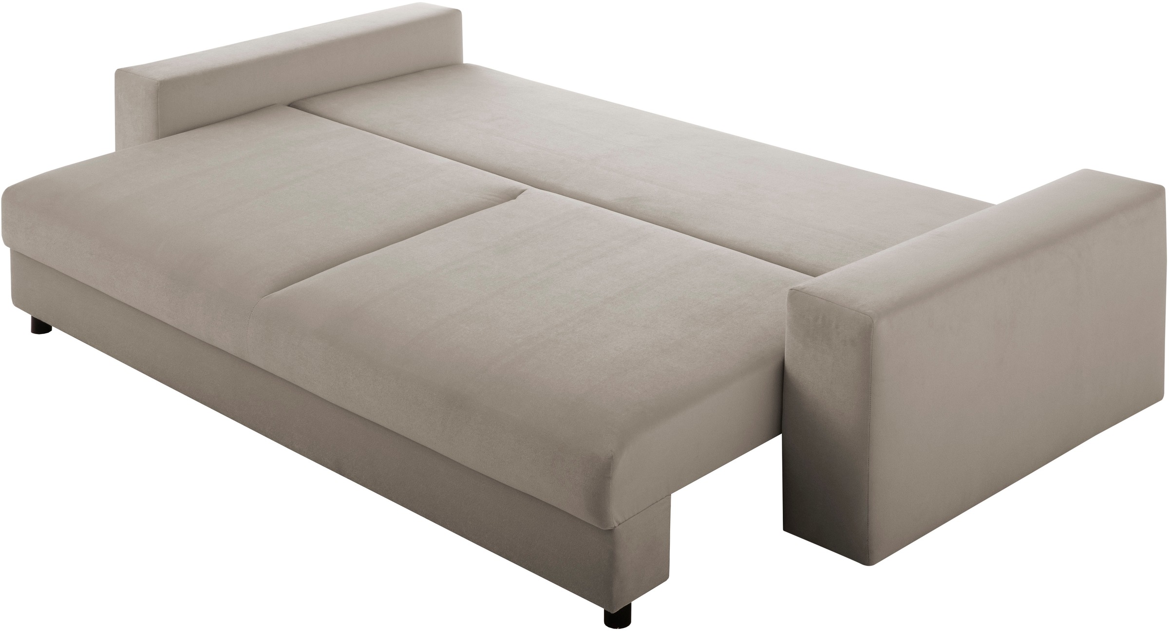 LeGer Home by Lena Gercke Schlafsofa »Imoga, Polster mit Schlaffunktion, 3-Sitzer Sofa, Couch mit Bettkasten«, in modernen Farben und Stoffen, Bettfunktion, Liegefläche: 200x150 cm