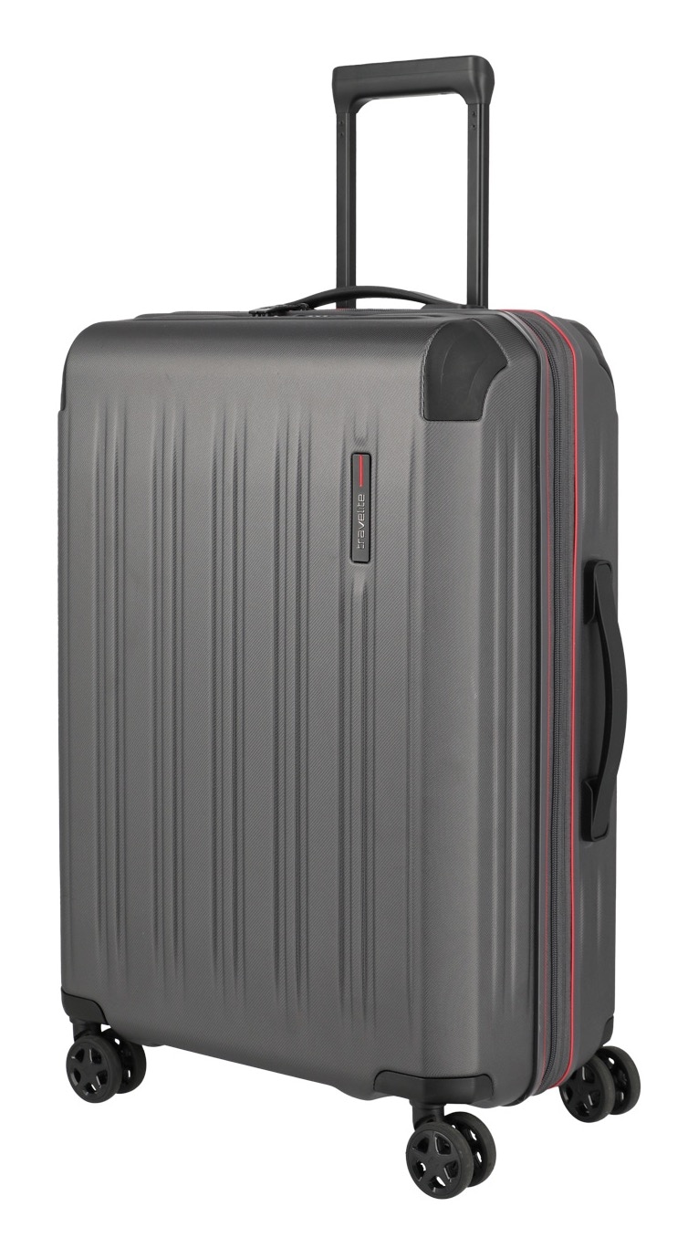travelite Trolleyset »DYNAMIIC S/M/L, verschiedene Farben« Hartschalen-Koffer ABS Volumenerweiterung bei M/L
