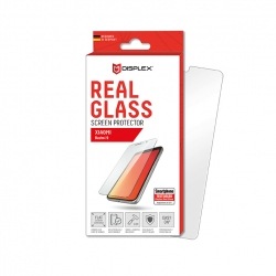 Displex Displayschutzfolie »DISPLEX Real Glass Panzerglas für Xiaomi Redmi 9 (6,5), 10H Tempered Glass, mit Montagesticker, 2D«, für Redmi 9