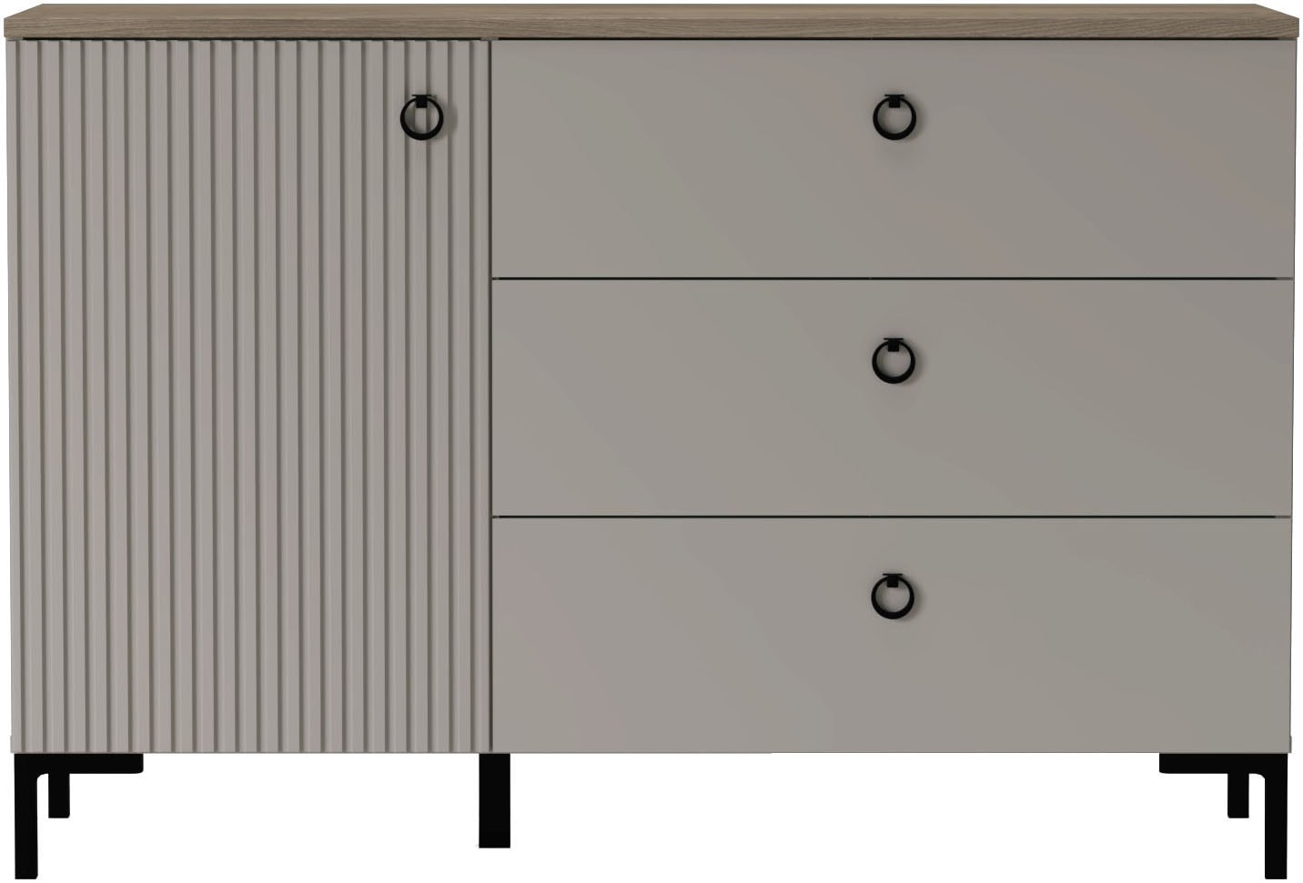 Home affaire Sideboard »Luminara« 1 Stk. tlg. Kommode mit Soft-Close Funktion - 120 oder 150 cm Breite