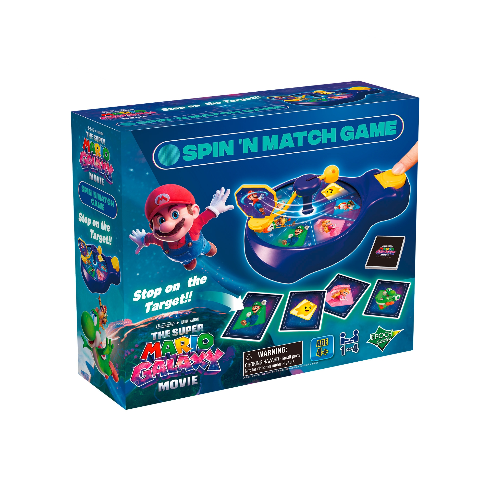EPOCH Games Spiel »Super Mario™ Galaxy Movie Spin'n Match Game«