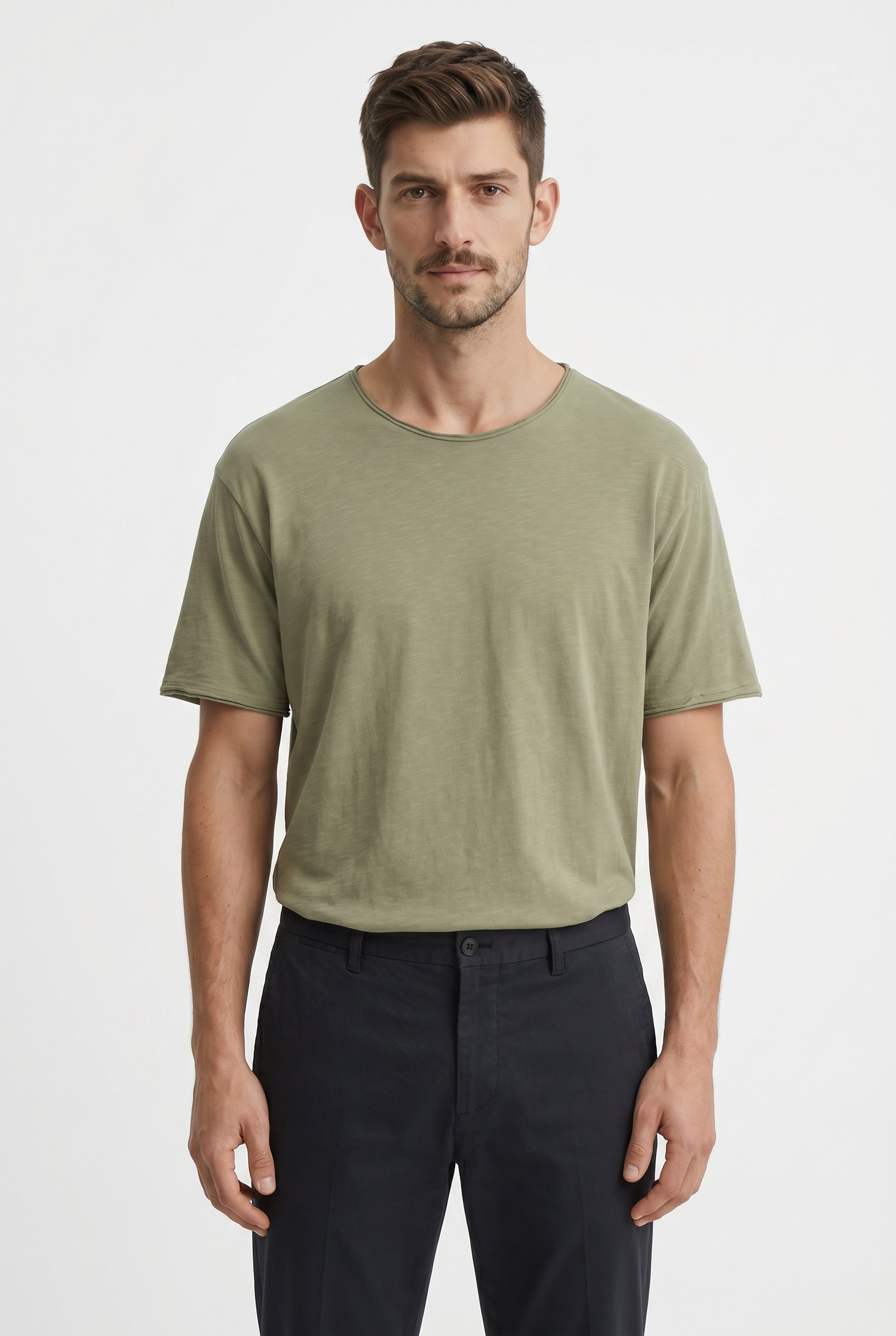 Marc O'Polo DENIM T-Shirt relaxed aus weichem Slub-Jersey