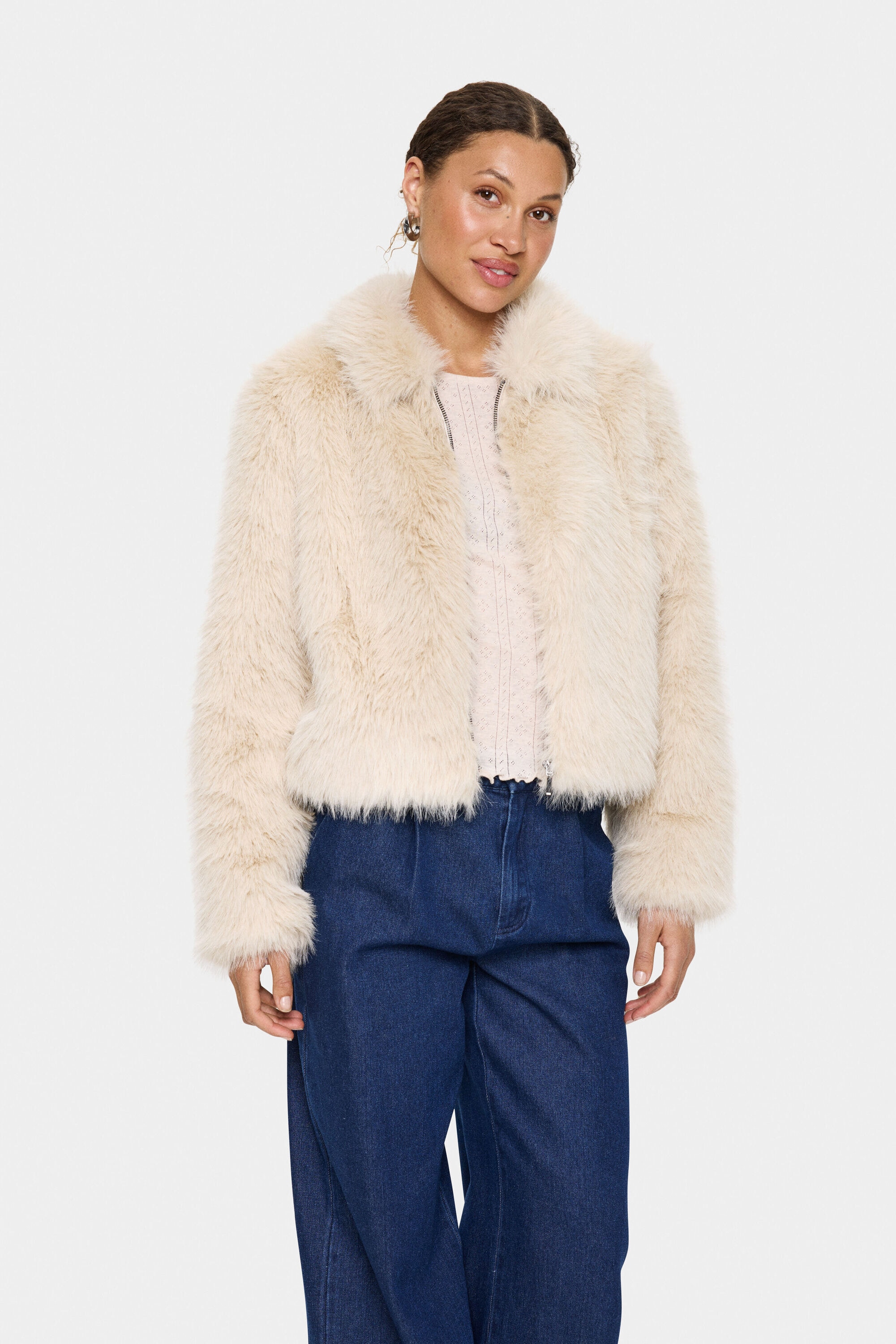Saint Tropez Wintermantel »Damen Jacke ZaselineSZ«