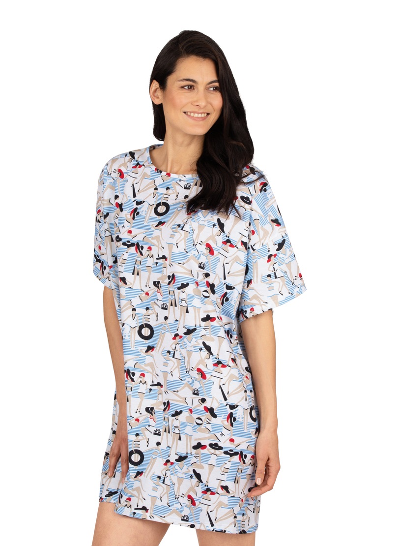 Trigema Bigshirt, mit modischem Druck