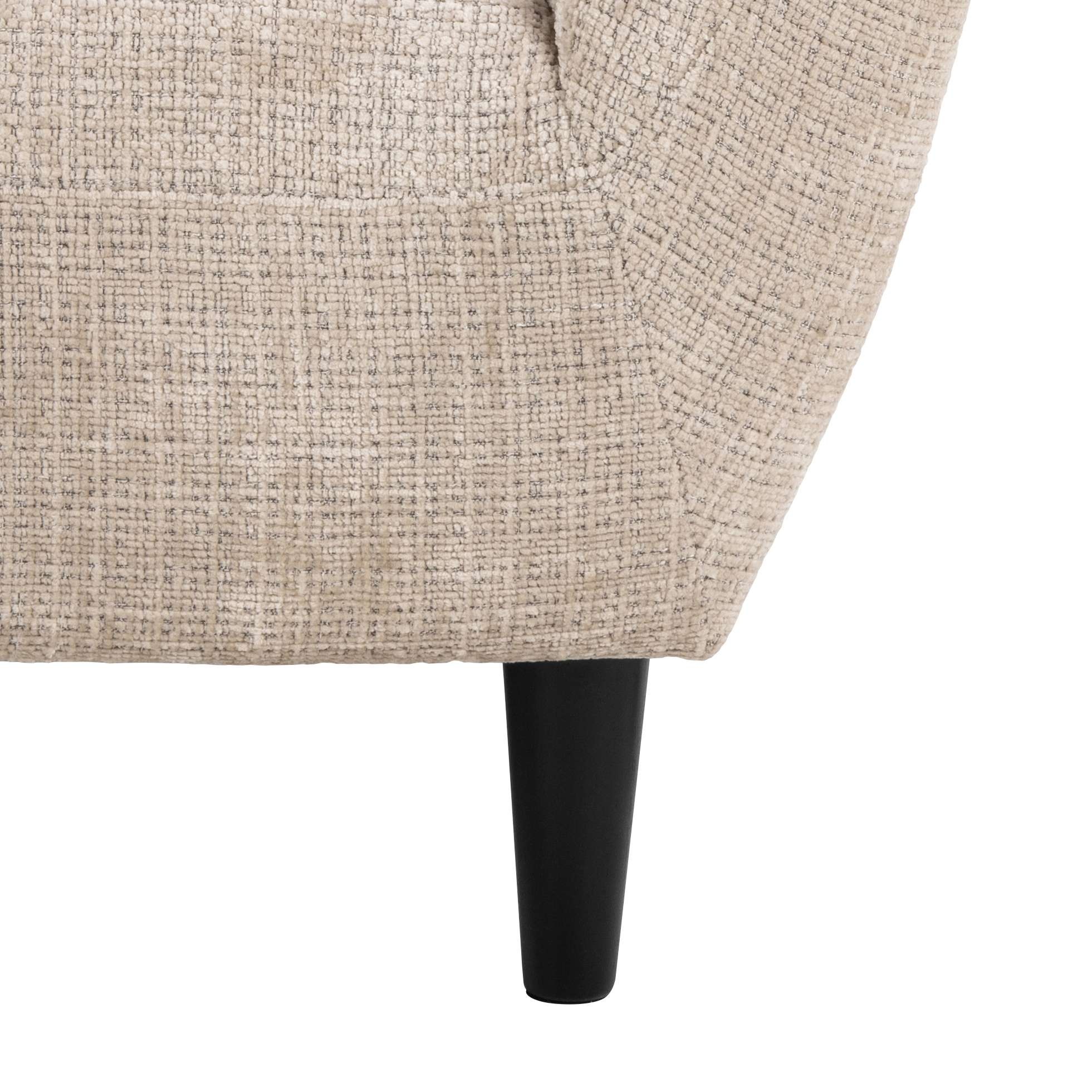 ACTONA GROUP Loungesessel »Ria«, 1-Sitzer, Chenille beige, mit Rautenheftung und Taschenfedern