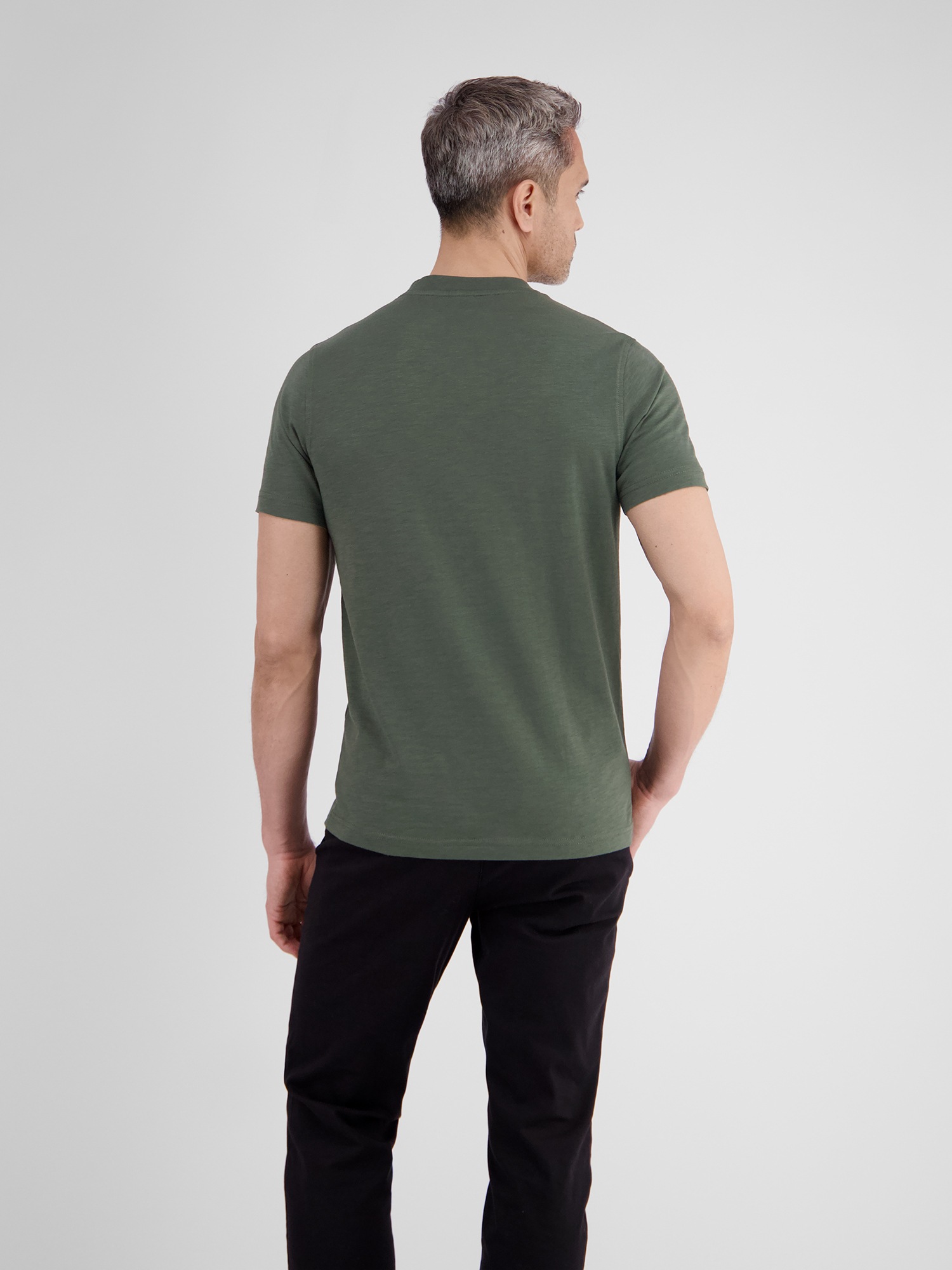 LERROS T-Shirt »LERROS T-Shirt mit Outdoor-Brustprint«
