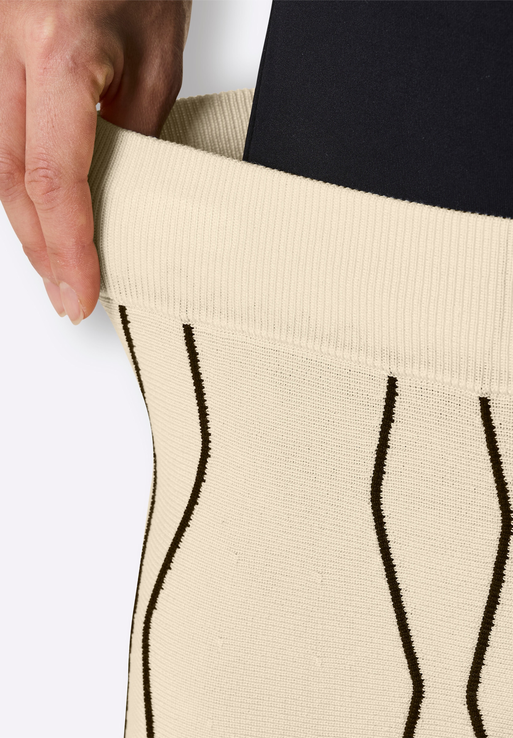 creation L Schlupfrock »Lyocell-Polyamid-Strickrock Strickrock mit 70% Lyocell«