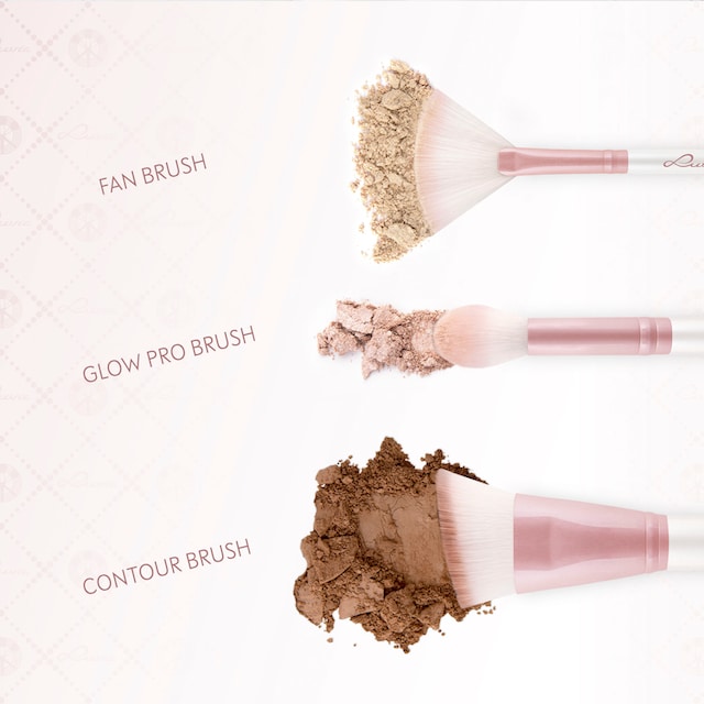 Luvia Cosmetics Kosmetikpinsel-Set »Highlight and Contour«, (3 tlg.) kaufen  bei OTTO