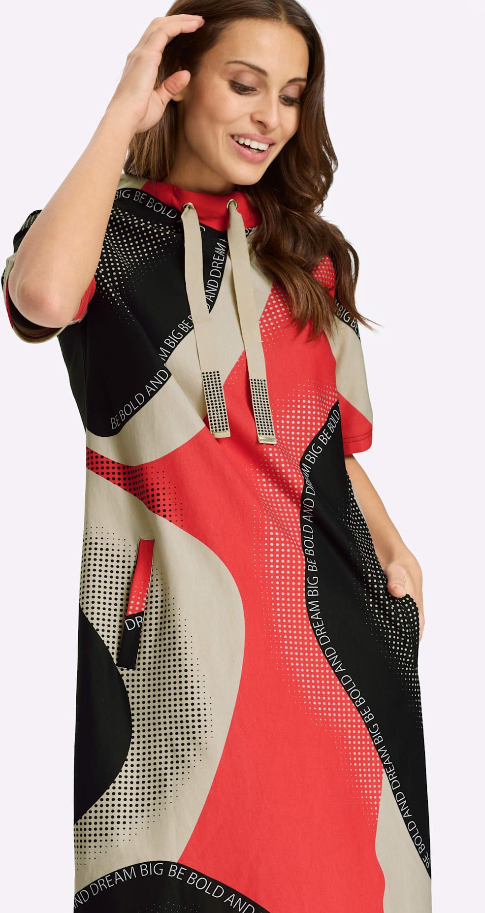 Inspirationen Sweatkleid »Sweatkleid« Eingrifftaschen