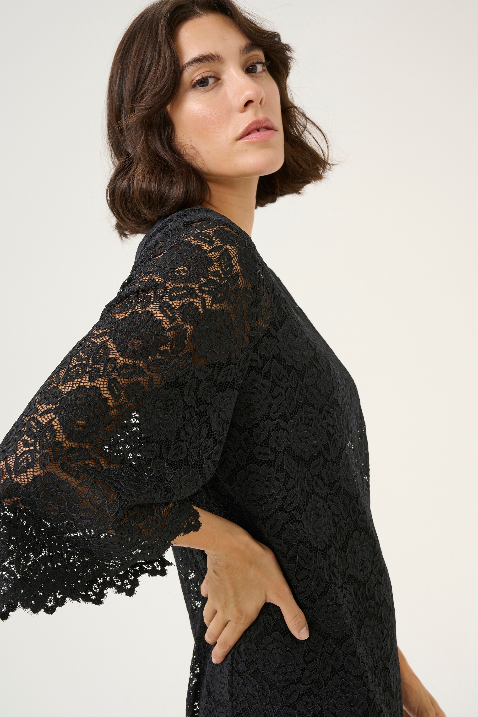 KAFFE Midikleid »Kleid KAjaiden«