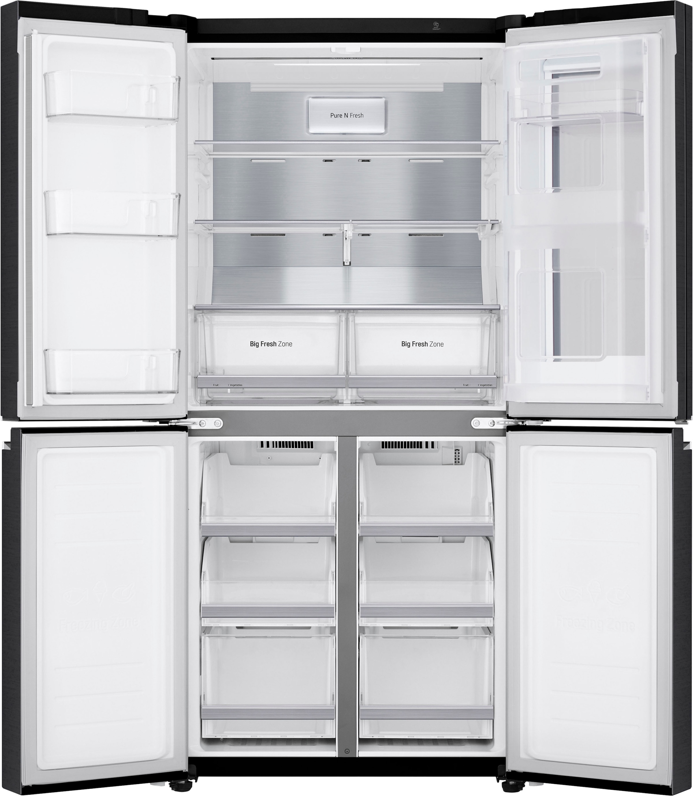 LG Multi Door »GMQ844MC5E«, InstaView™