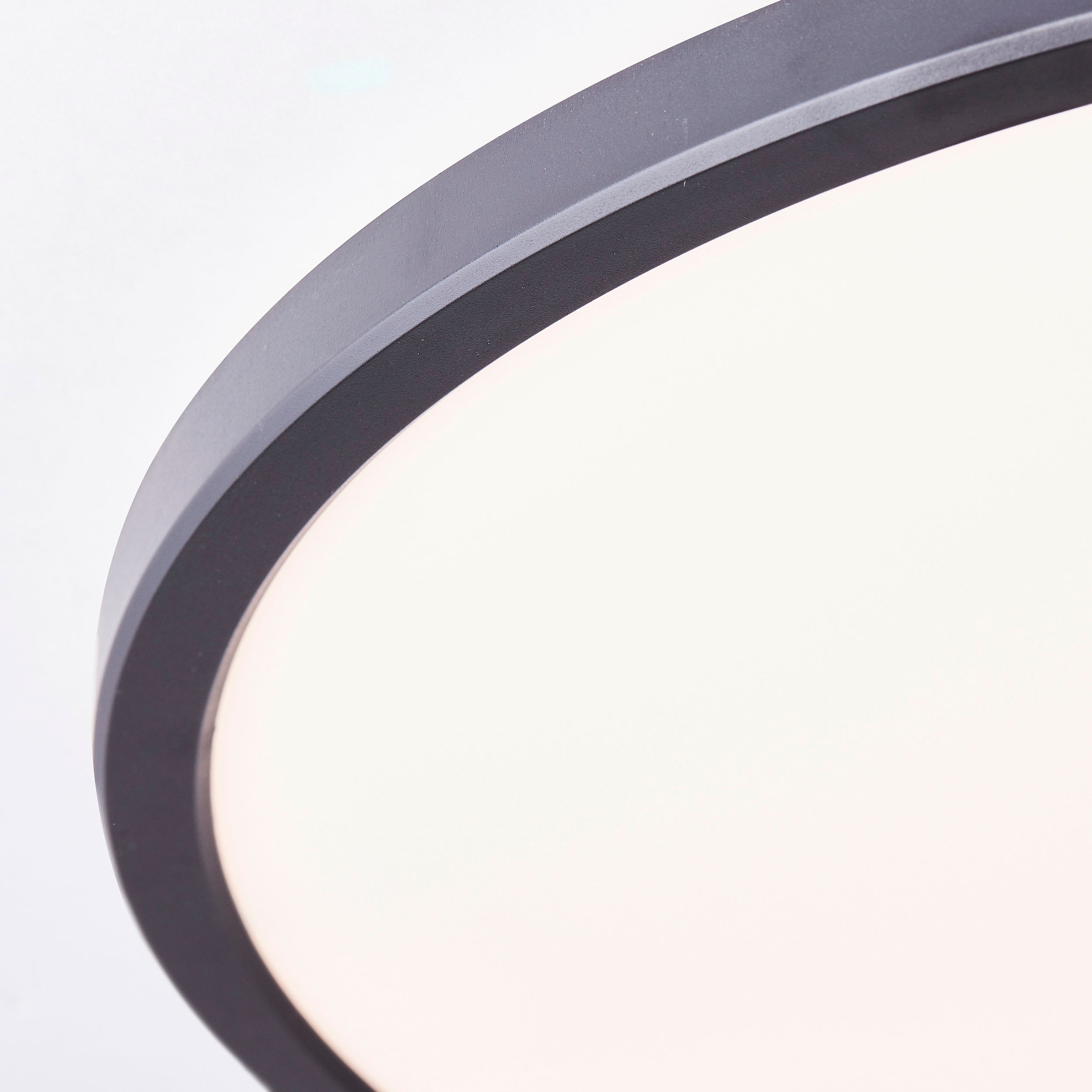 my home LED Deckenleuchte »Elliot«, Leuchtmittel LED-Board | LED fest integriert, Ø 42 cm, 2400 Lumen, 3000-6500 Kelvin, weiß/schwarz