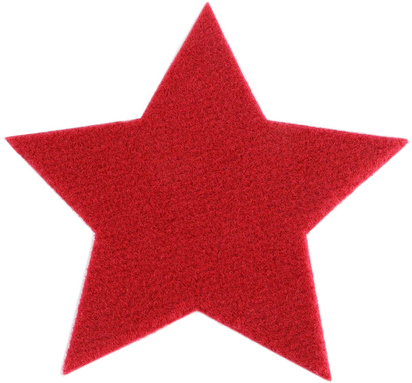 Platzset »Stern, Weihnachtsdeko rot«, (Set, 6 St.), ideal als Untersetzer oder...