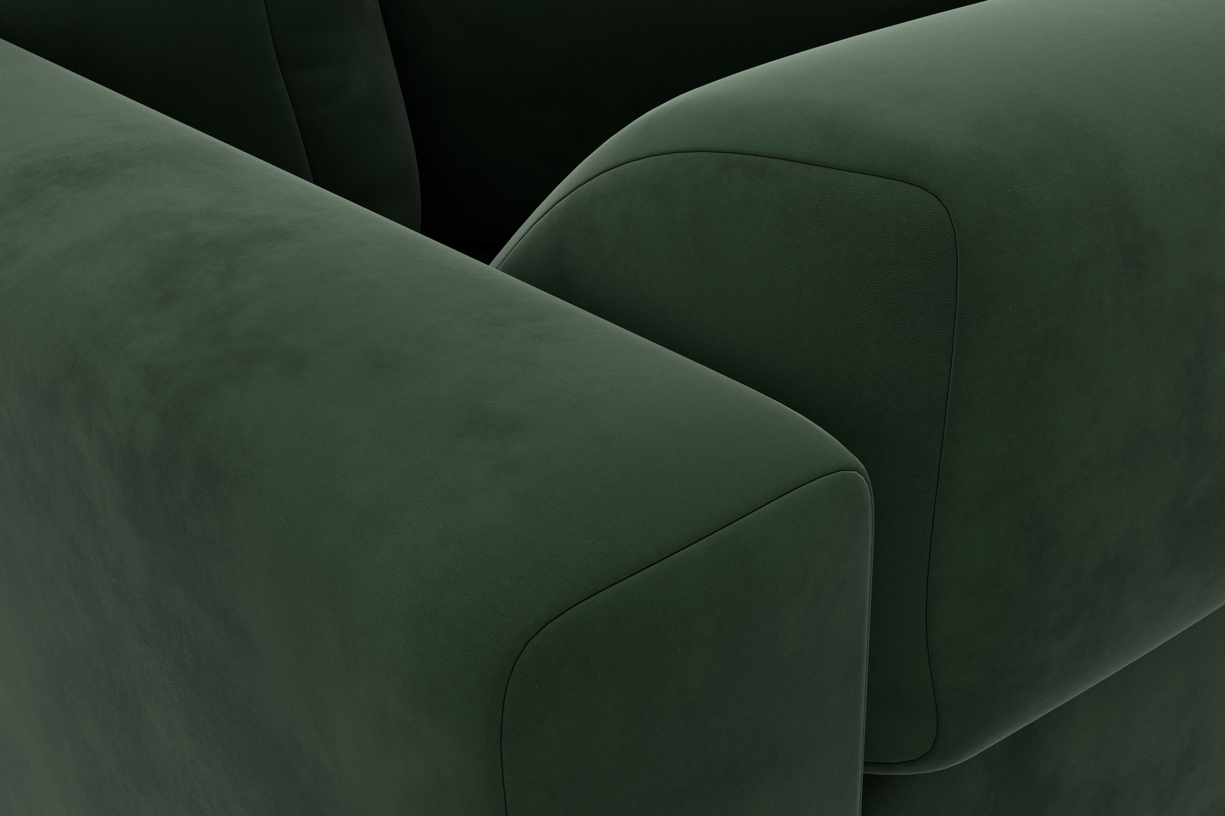 COLLECTION AB Ecksofa Joseli,  mit Zier- und Rückenkissen, komfortable Schanzen-Armlehne