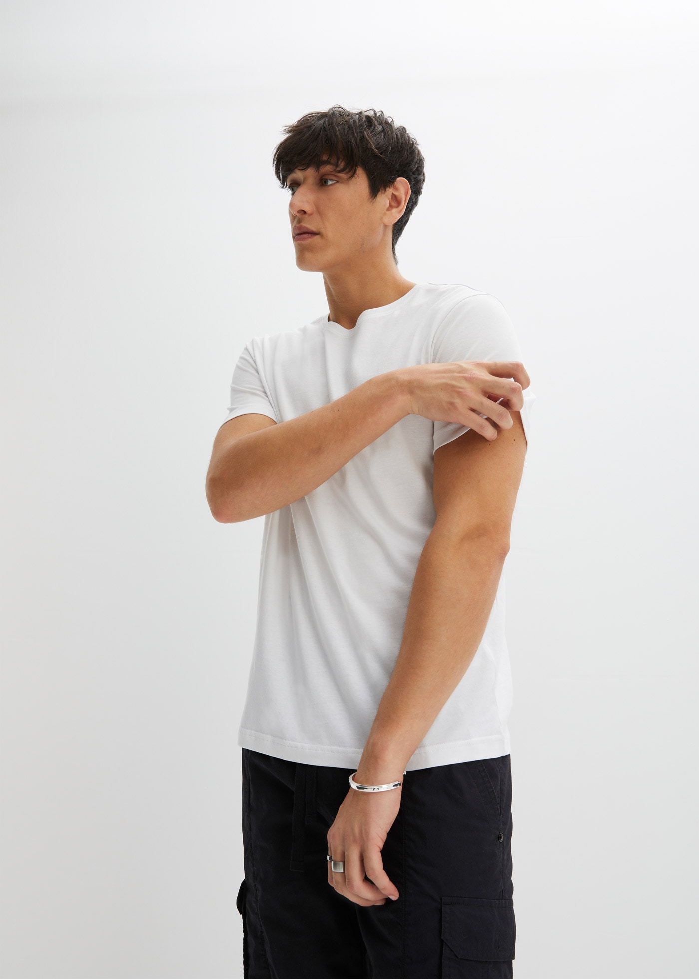 bonprix T-Shirt »T-Shirt (5er Pack)« Packung, 5, 5 Stk. tlg. T-Shirt (5er Pack)